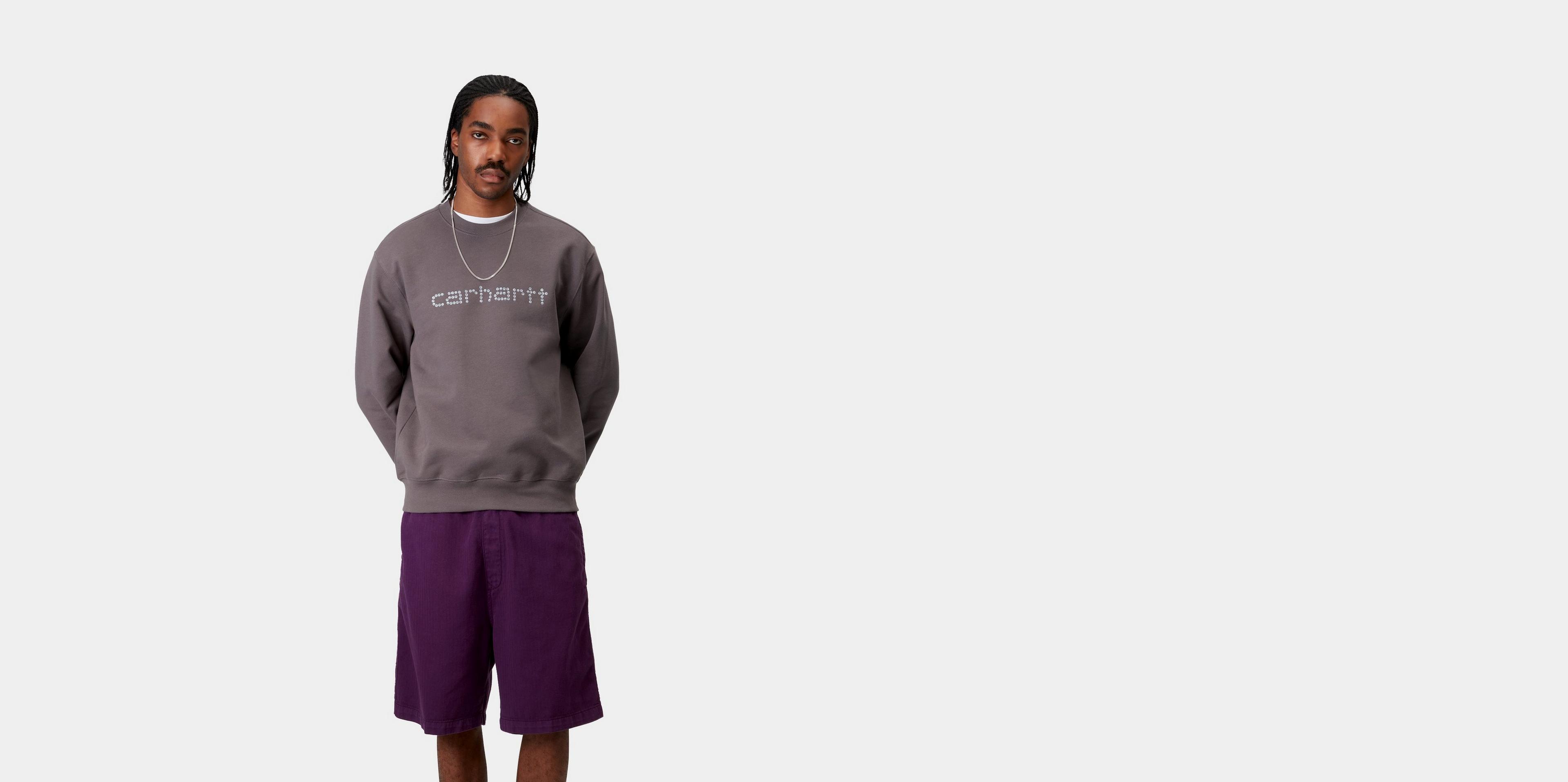 【送料&関税込】Carhartt Rivet Script Sweater Carhartt WIP W' Rivet Script Sweat, Black / Silver