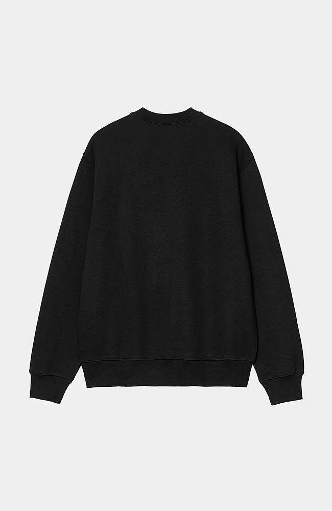 スウェット・トレーナー CARHARTT RIVET SCRIPT SWEATSHIRT SA681 Carhartt WIP Rivet Script Sweat, Black | Official Online Store