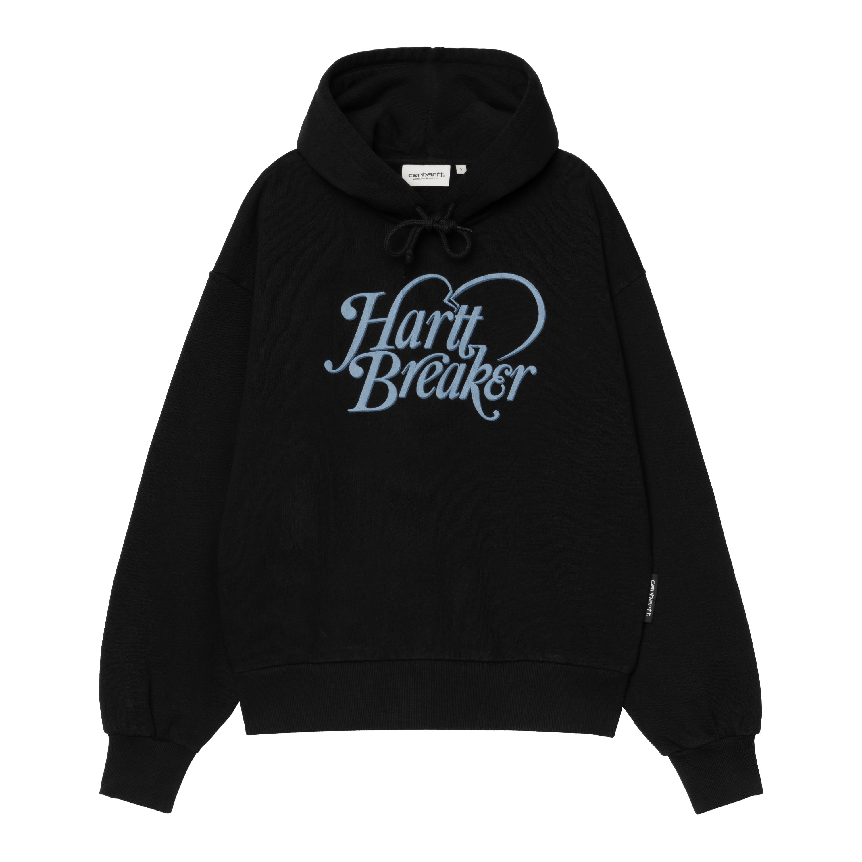 Carhartt WIP Women’s Hooded Harttbreaker Sweat in Nero