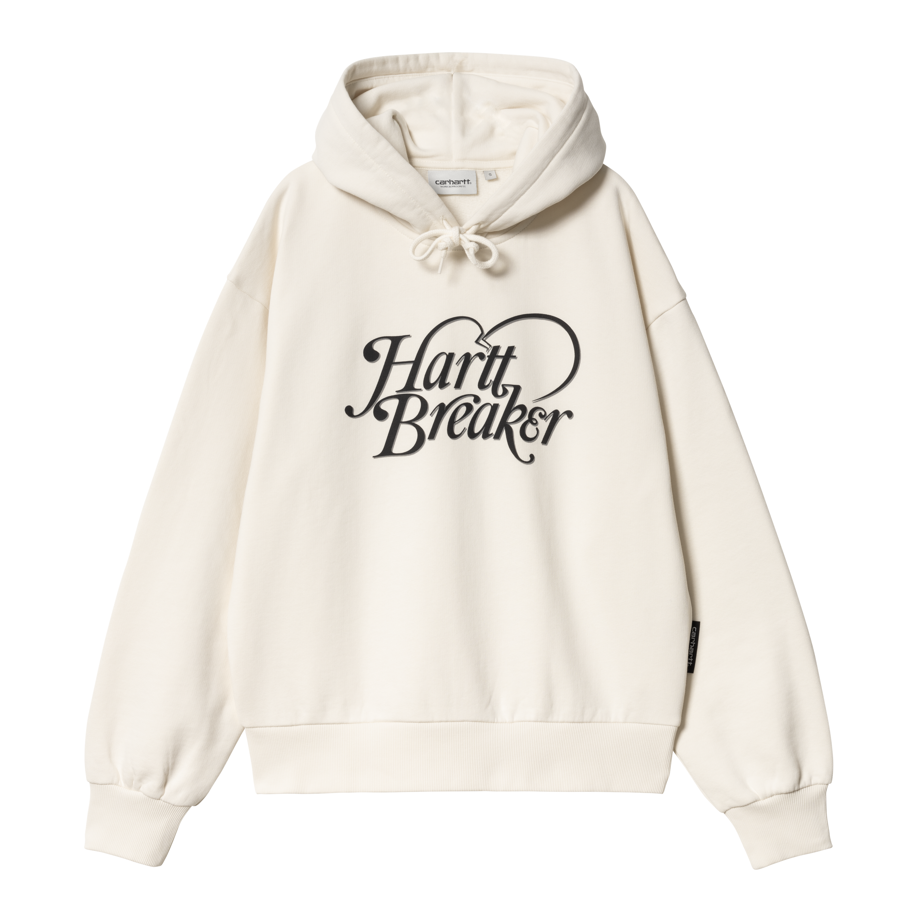 Carhartt WIP Women’s Hooded Harttbreaker Sweat in Bianco