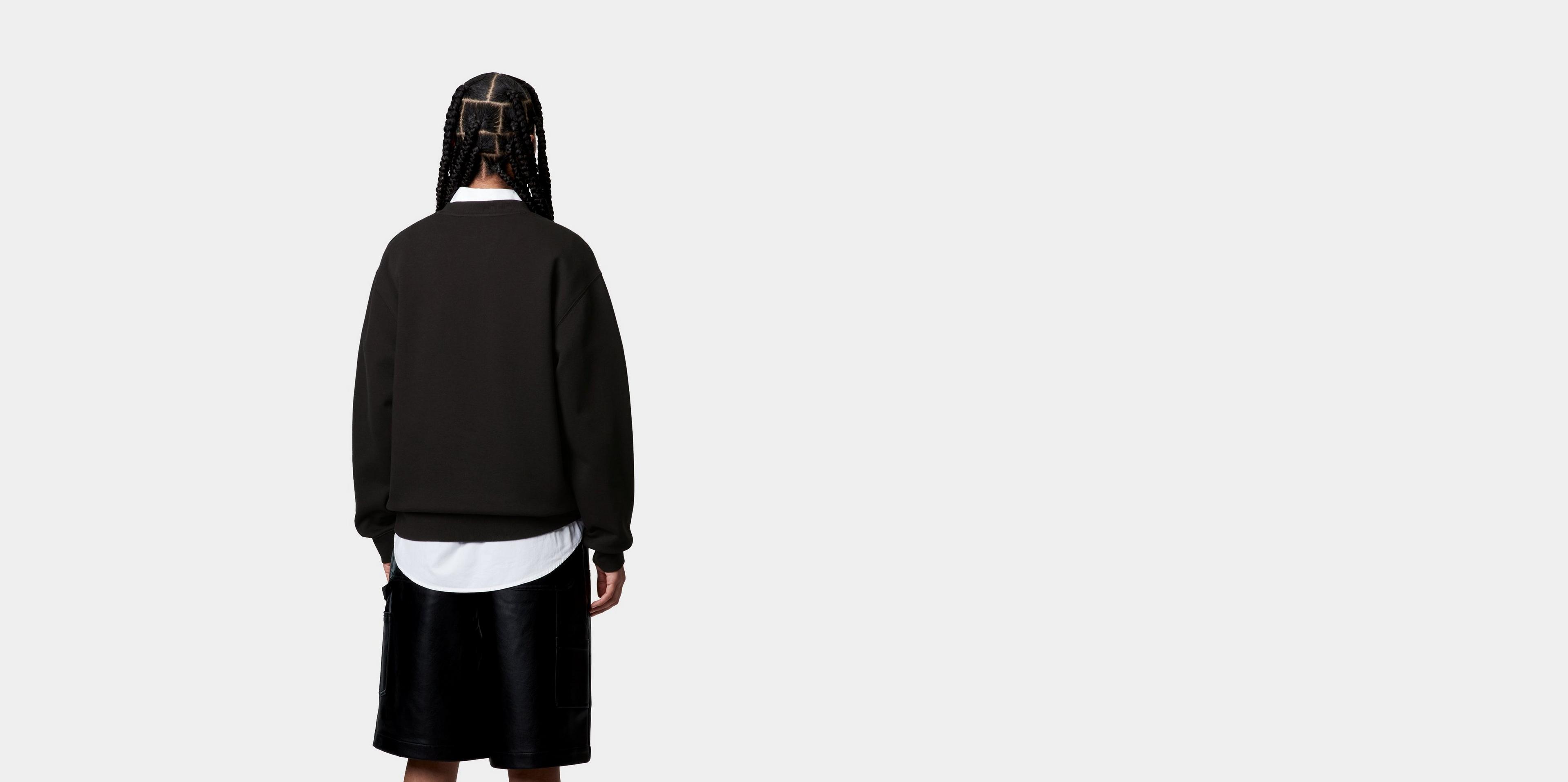 【送料&関税込】Carhartt Rivet Script Sweater Carhartt WIP Rivet Script Sweat, Manta | Boutique en ligne