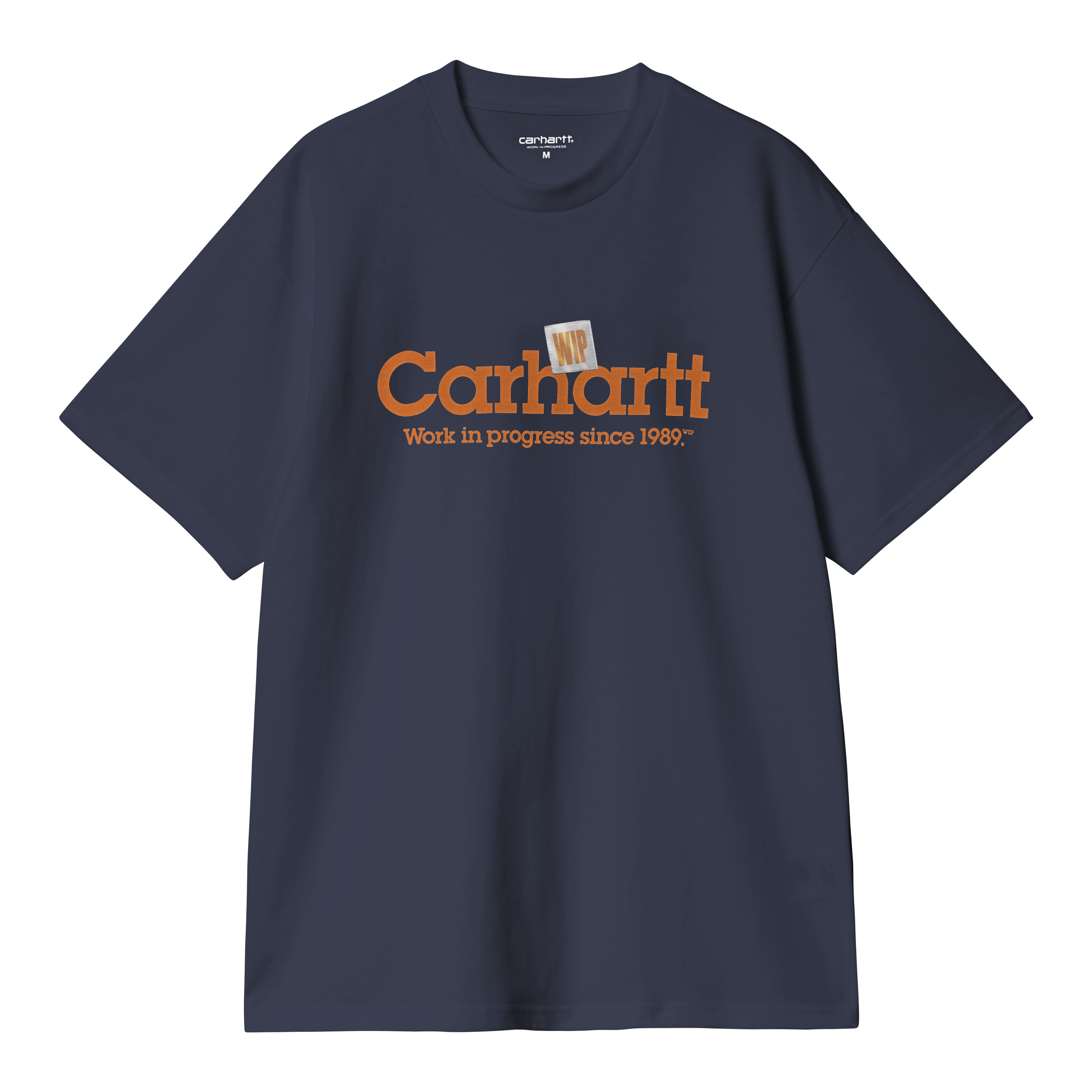 Carhartt WIP S/S Label Script T-Shirt, Blue | Negozio online