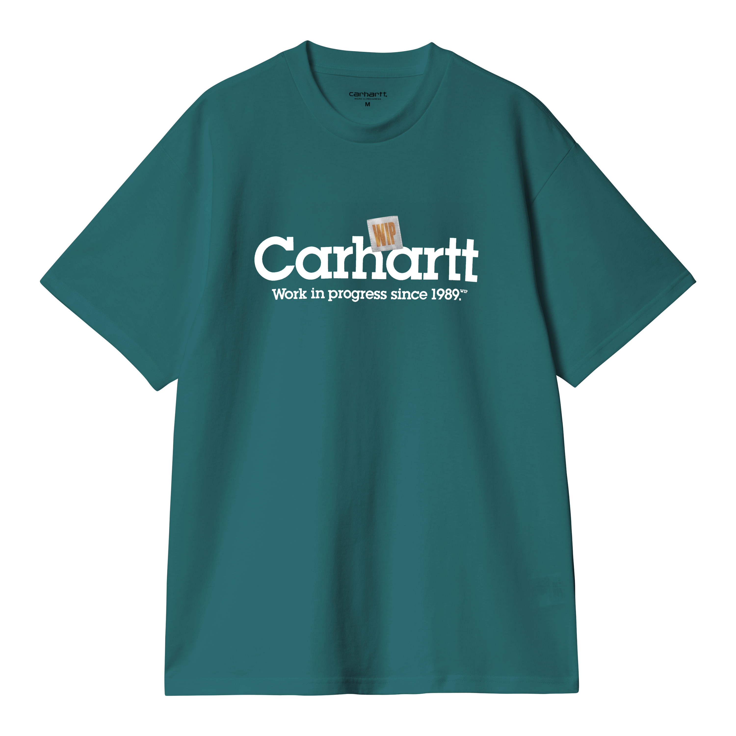 Carhartt WIP Short Sleeve Label Script T-Shirt in Grün