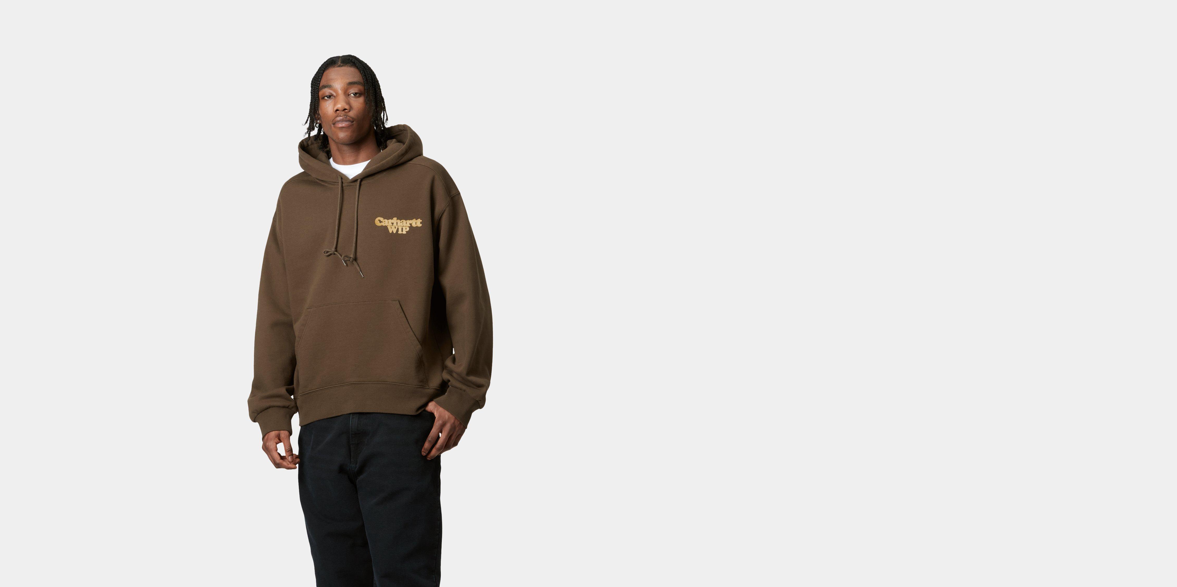 【Carhartt】HOODED CHARM LINK SWEATSHIRT R5048 Carhartt WIP Hooded Charm Link Sweat, Black / Silver