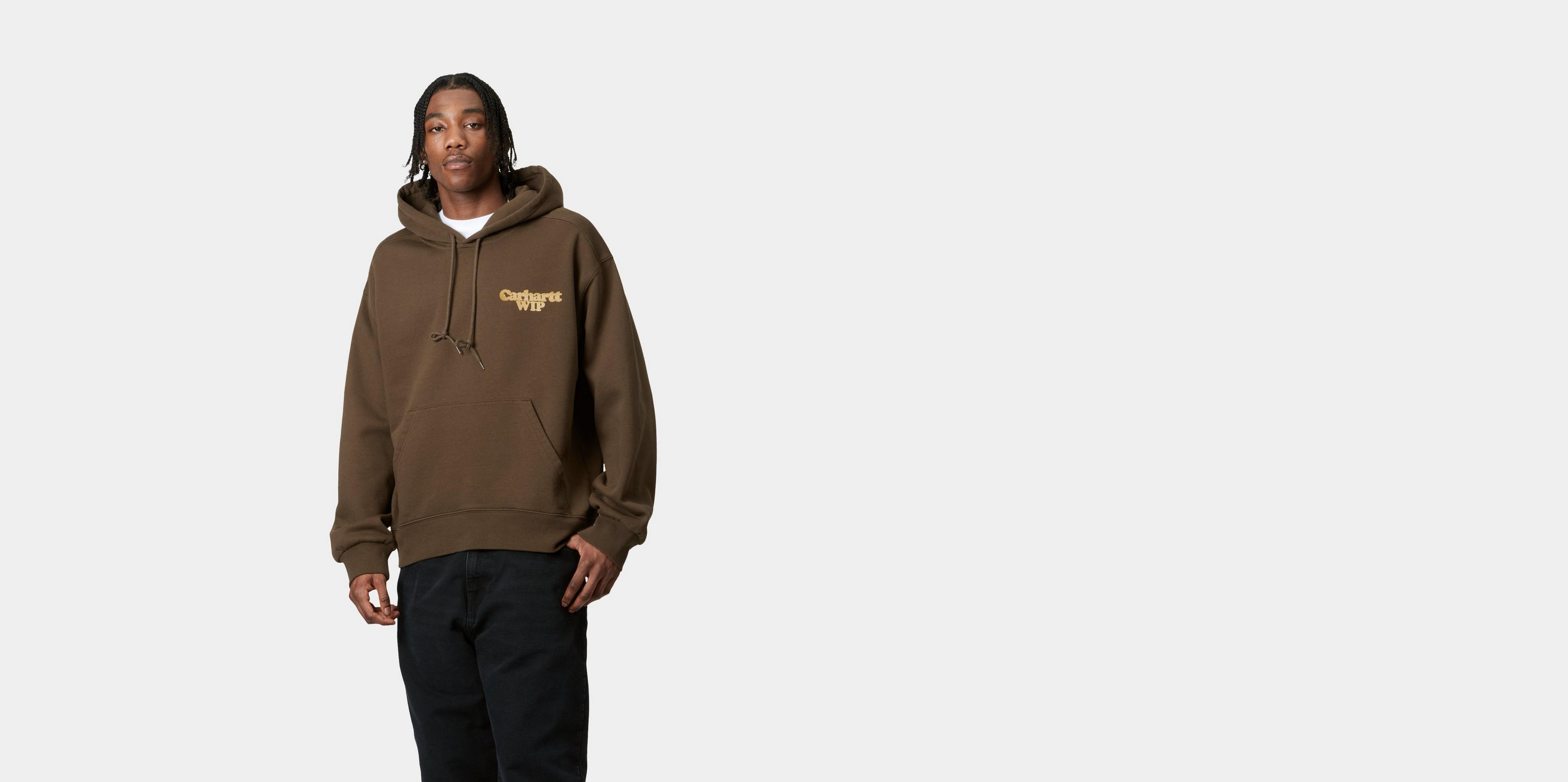 Carhartt WIP Hooded Charm Link Sweat, Liberica / Gold