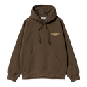 Carhartt WIP Hooded Charm Link Sweat, Black / Silver
