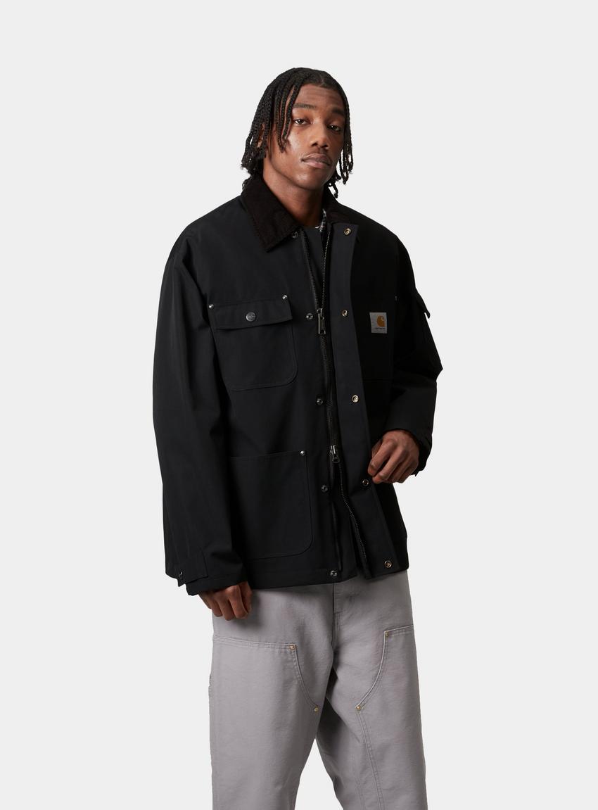 Carhartt WIP Clapton Jacket, Black / Black | Official Online Carhartt WIP Clapton Jacket, Black / Black | Official Online