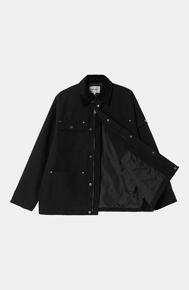Carhartt WIP Clapton Jacket, Black / Black | Official Online Carhartt WIP Clapton Jacket, Black / Black | Official Online