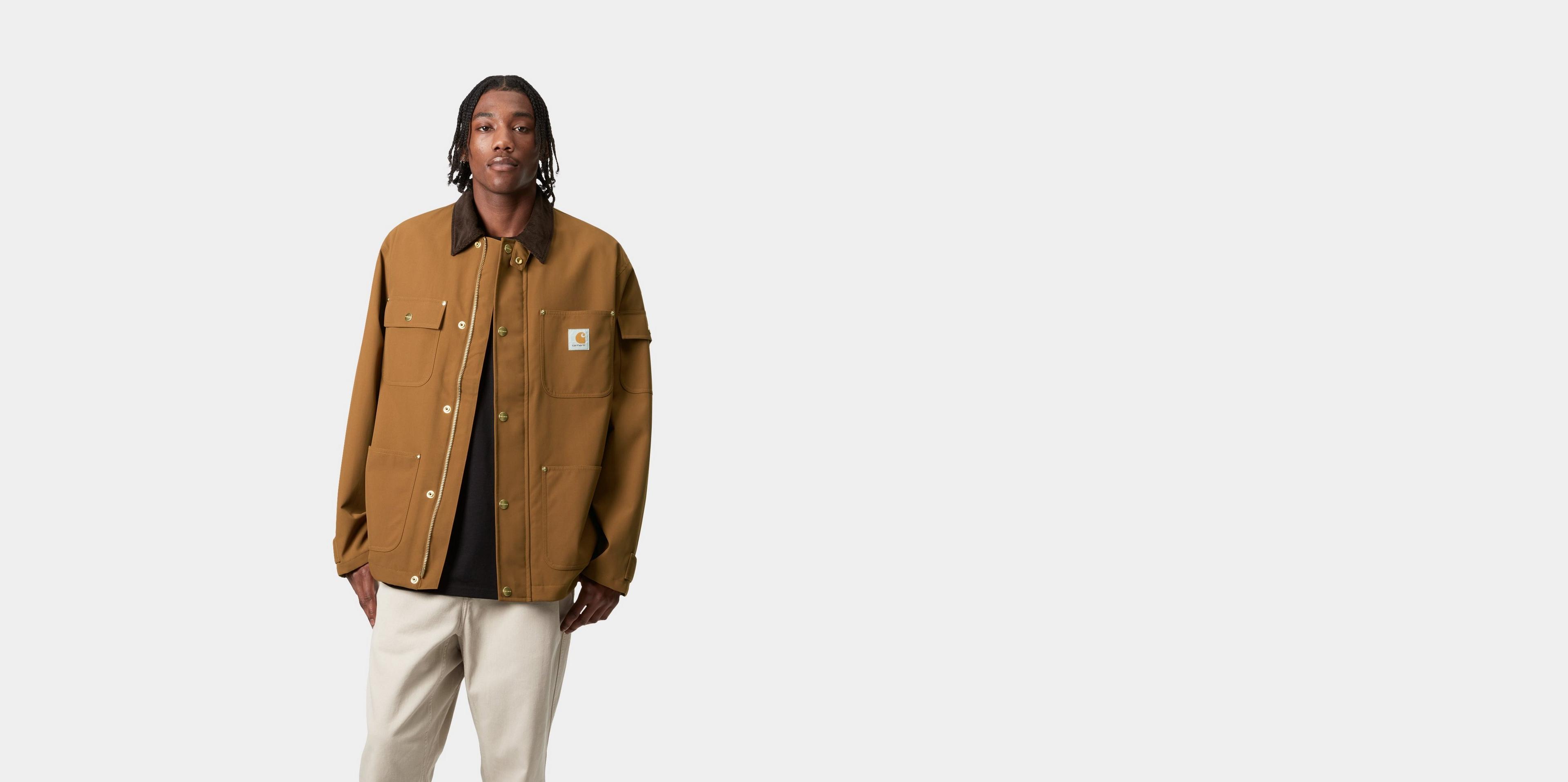 carhartt カーハート　clapton jacket Carhartt WIP Clapton Jacket | Black | FARFETCH CA