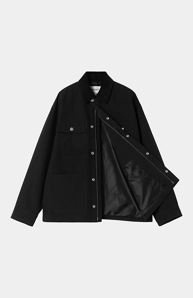 Carhartt WIP W' Clapton Jacket, Black / Black | Official Carhartt WIP W' Clapton Jacket, Black / Black | Official