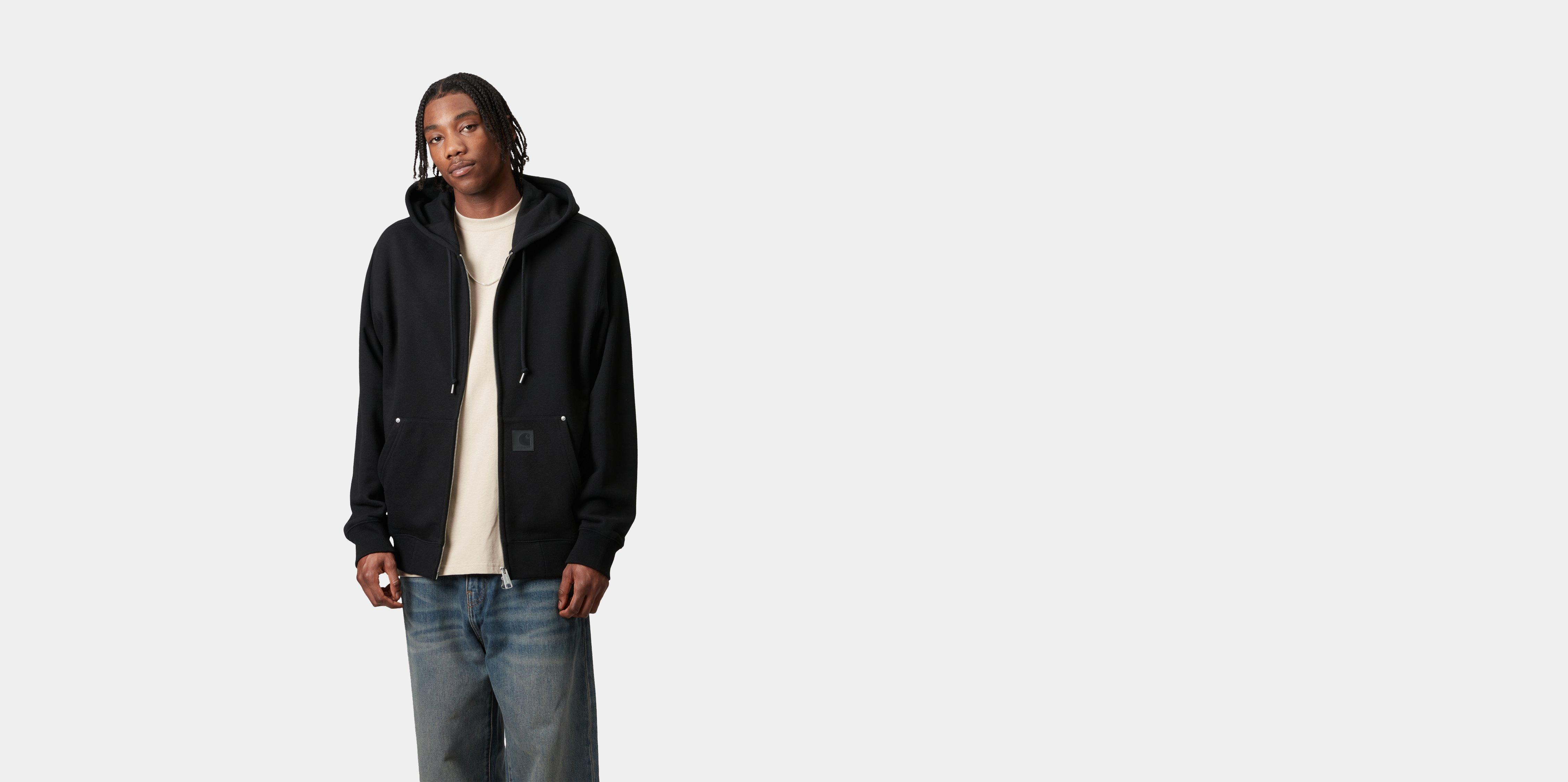 carhartt wip dawson sweat black L カーハート Carhartt WIP Hooded Eldon Sweat Jacket Black - Calico Club