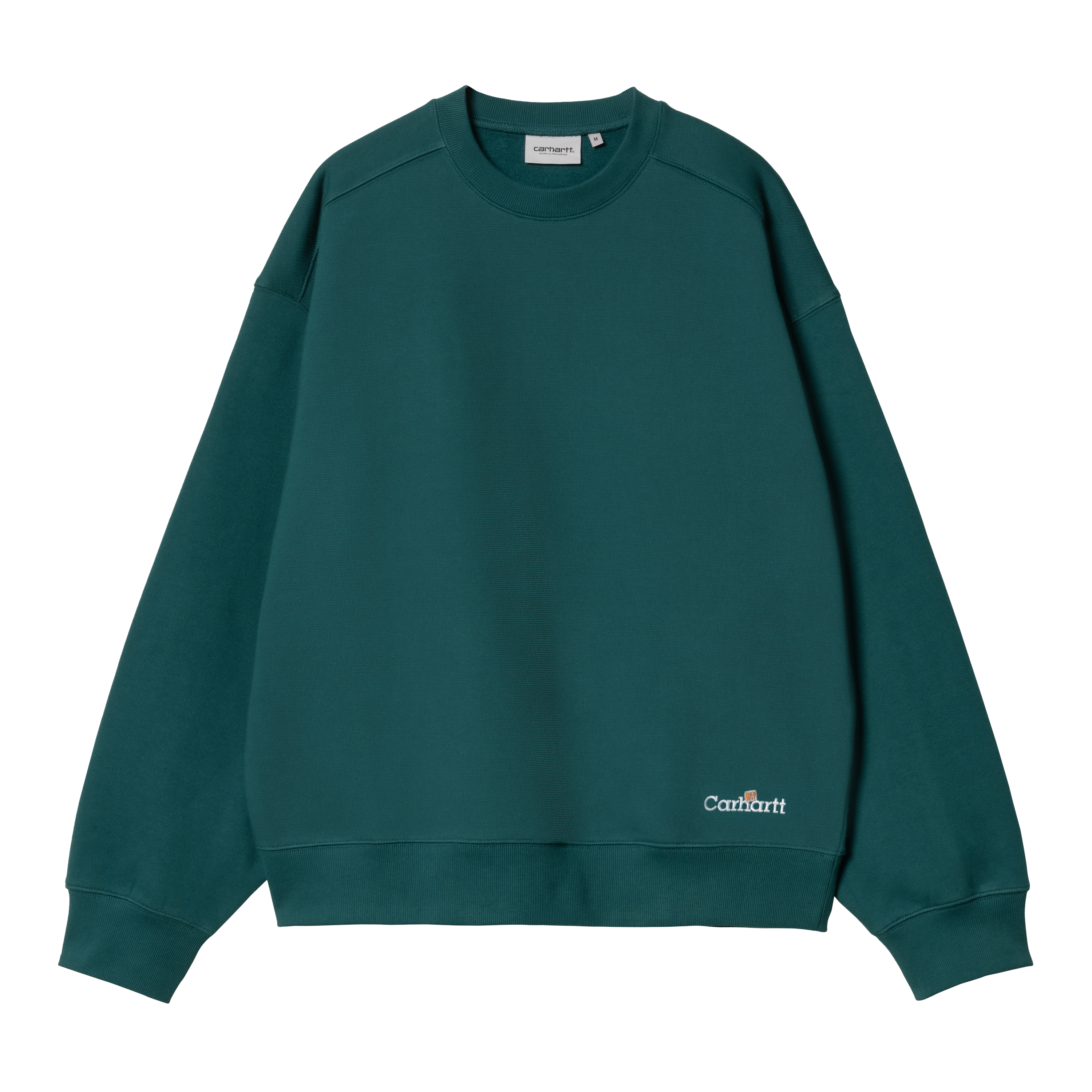★ドイツ発*carhartt WIP*新作*Label Script Tシャツ/MALACHITE Carhartt WIP Label Script Sweat, Malachite | Official Online