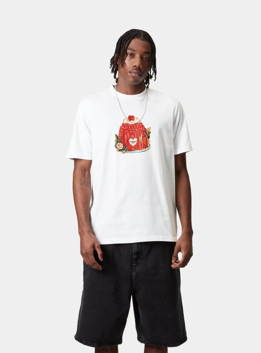 ★ドイツ発*carhartt WIP*新作*Pudding Tシャツ/WHITE★ Carhartt WIP S/S Pudding T-Shirt, White | Official Online Store