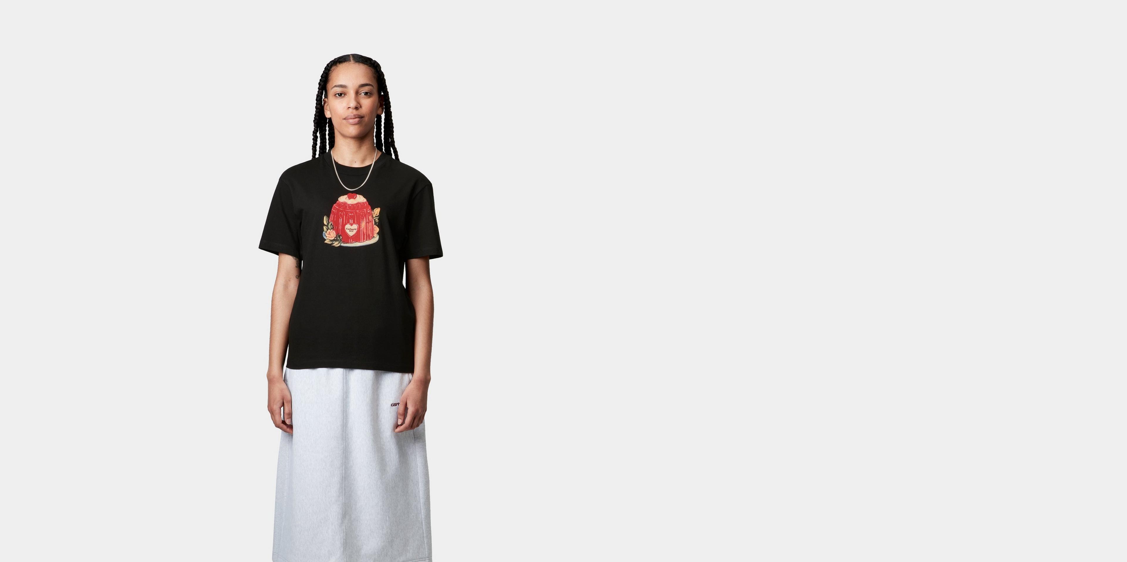 [CARHARTTWIP] S/S PUDDING T-SHIRT ★大人気★ Carhartt WIP S/S Pudding T-Shirt Black