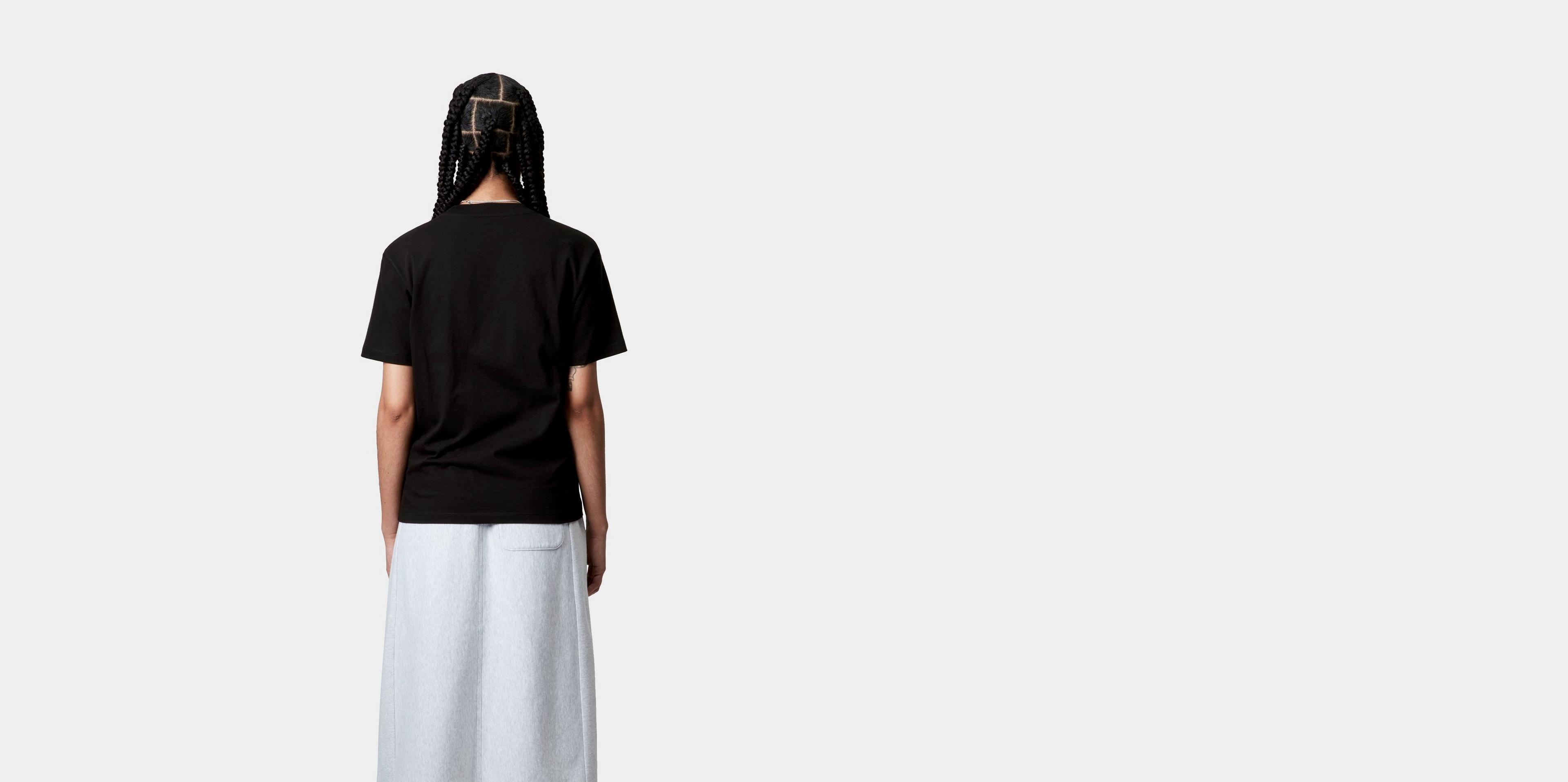Carhartt WIP W' S/S Pudding T-Shirt, Black | Official Online