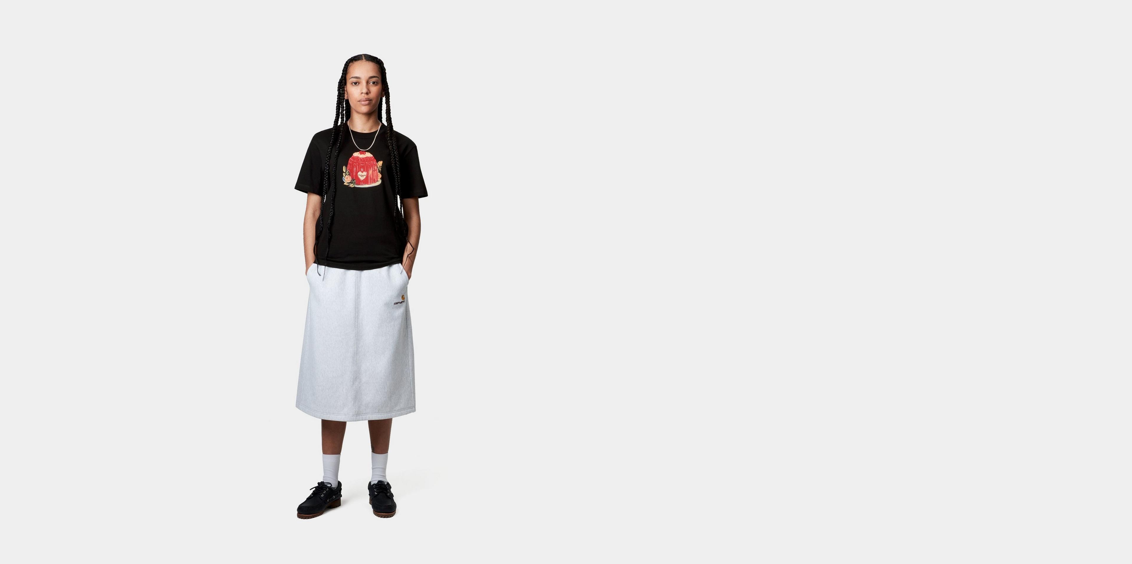 Carhartt WIP W' S/S Pudding T-Shirt, Black | Official Online