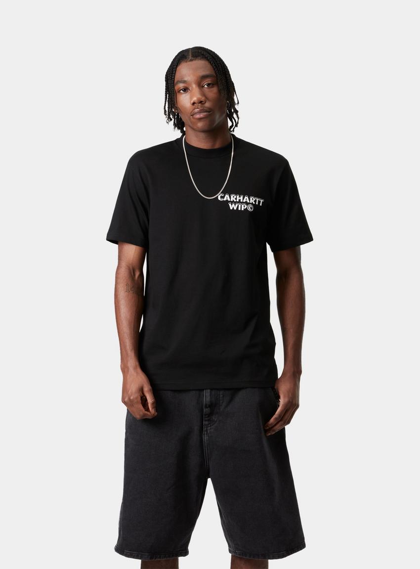 ★ドイツ発*carhartt WIP*新作*S/S IceTシャツ/BLACK★ Carhartt WIP S/S Ice T-Shirt, Black | Official Online Store