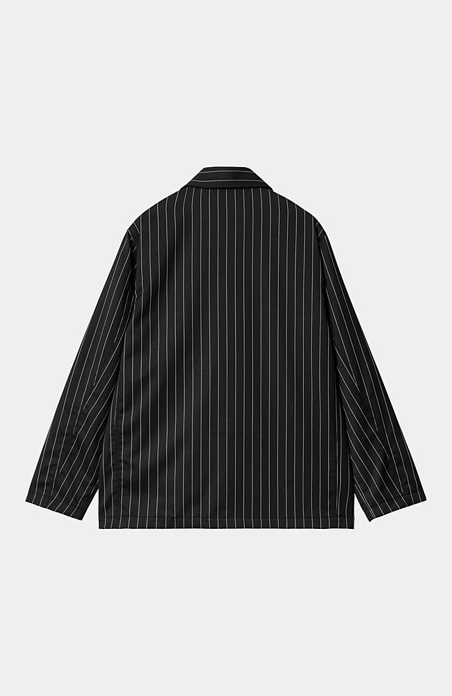 カーハート 25SS SEATON BLAZER - Seaton Stripe Carhartt WIP Seaton Blazer, Seaton Stripe, Black / Wax