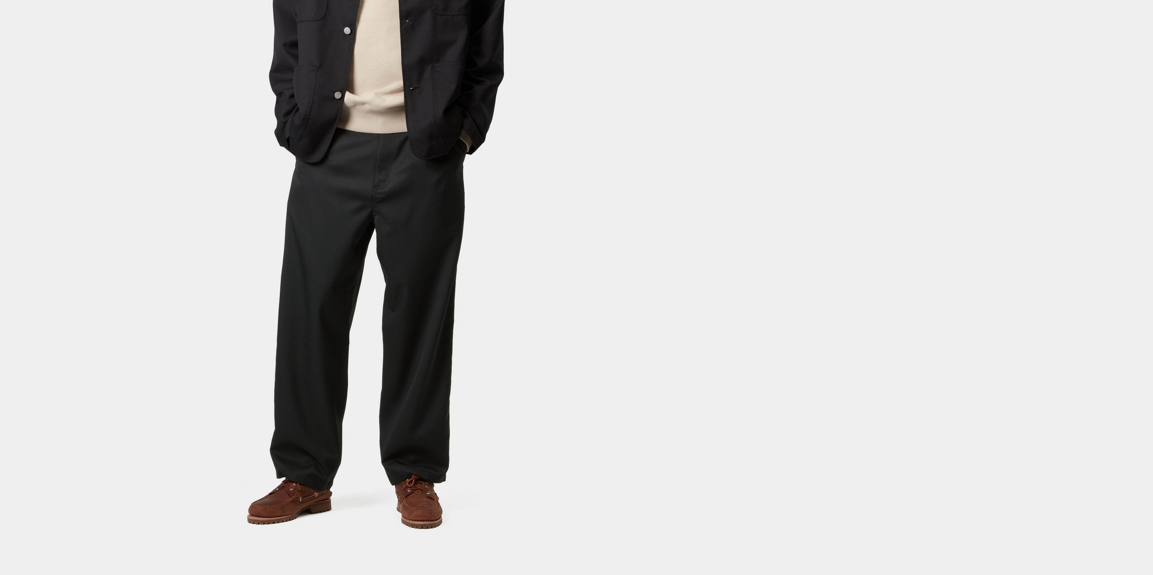 Carhartt WIP Seaton Pant, Black | Official Online Store