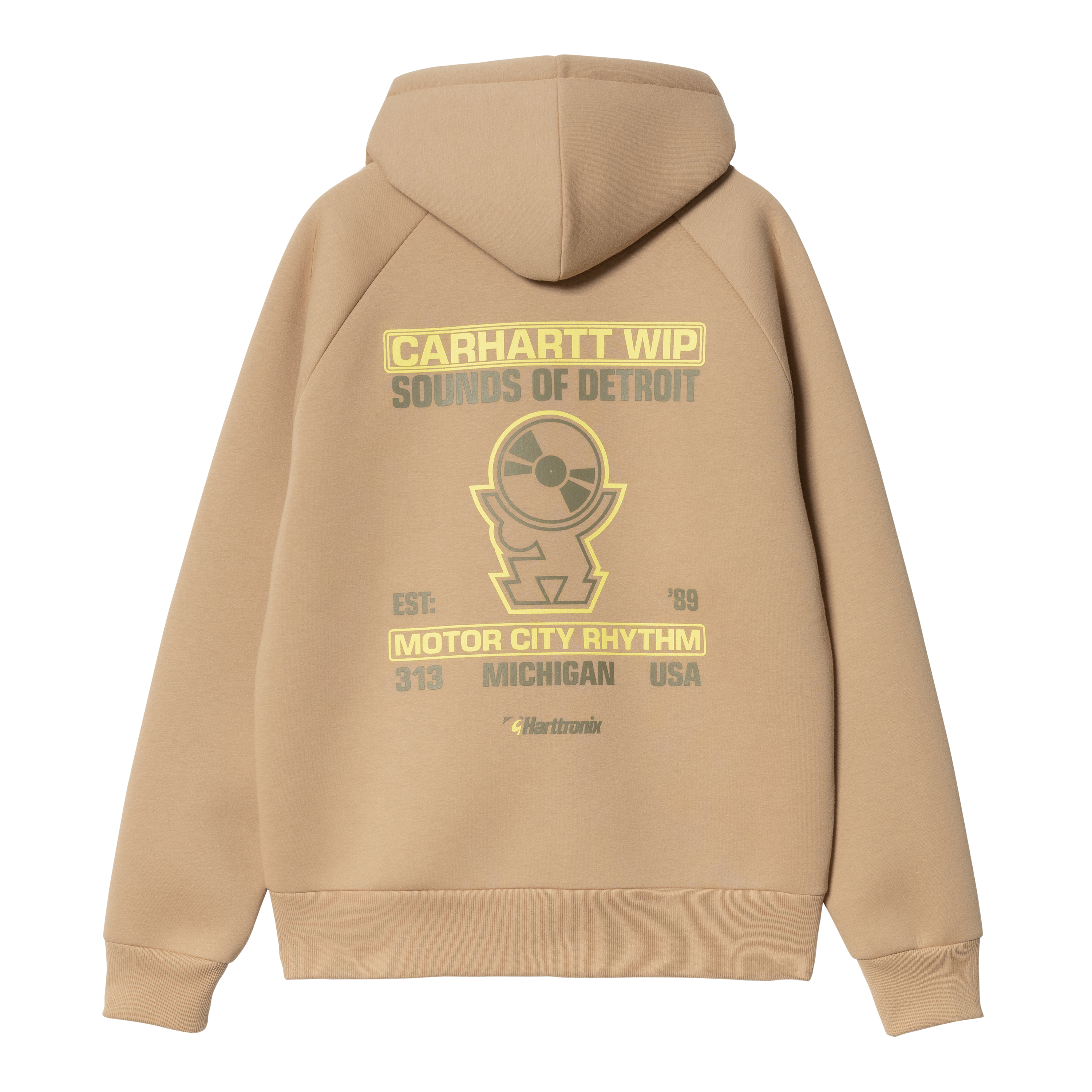 ★ドイツ発*carhartt WIP*新作*Chase ZIPフーディ/Dusty-h-brown Carhartt WIP Hooded Chase Sweatshirt, Dusty H Brown / Gold