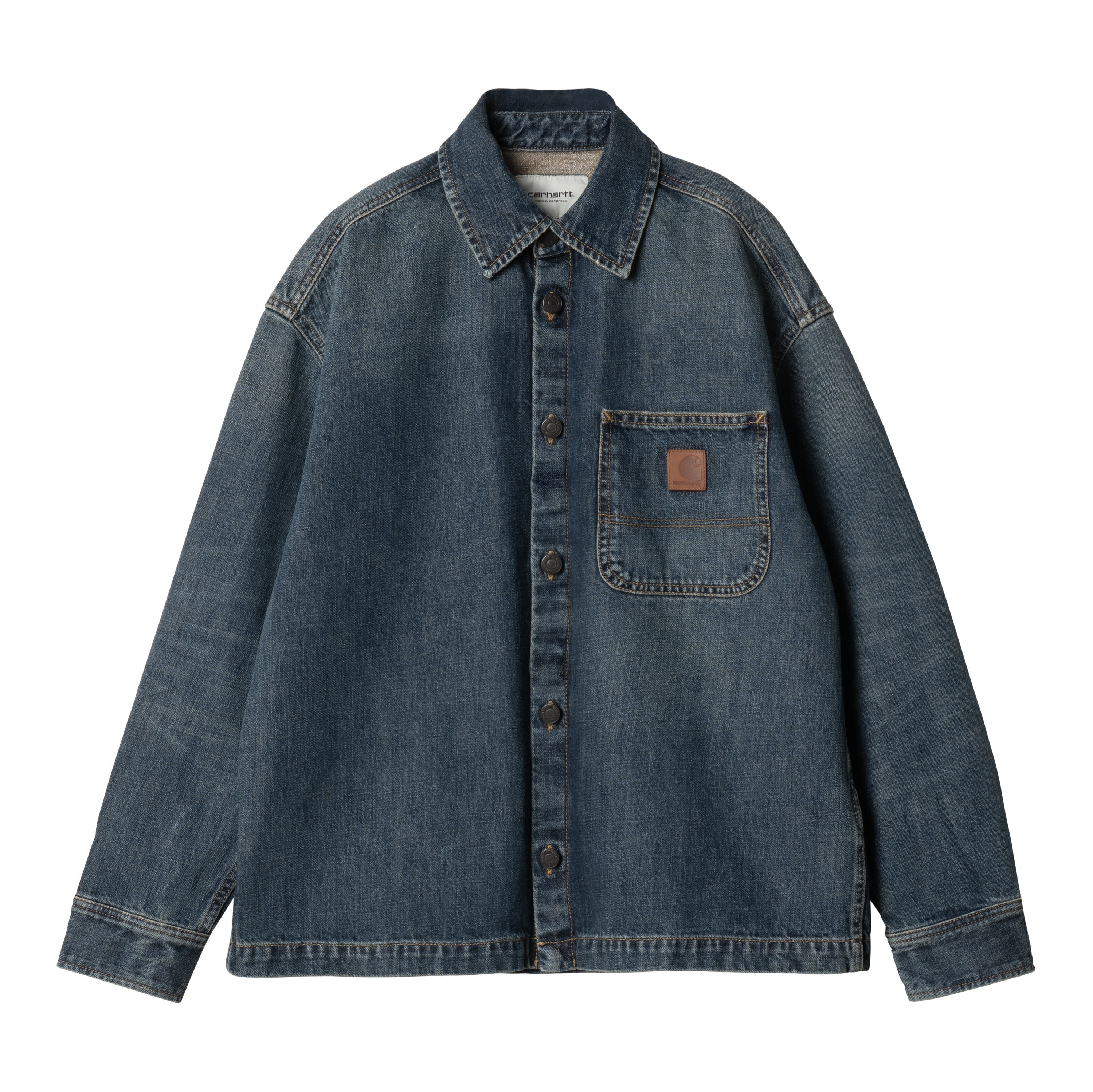 Carhartt WIP Women’s Lovilia Shirt Jac in Blue