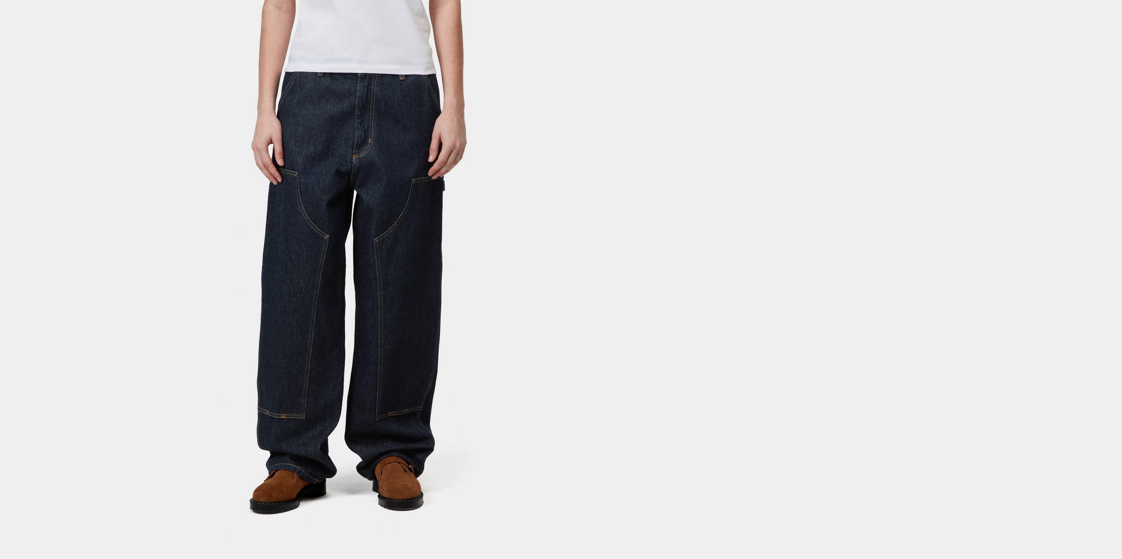 Carhartt WIP W' Brandon Double Knee Pant, Blue | Official Online Store