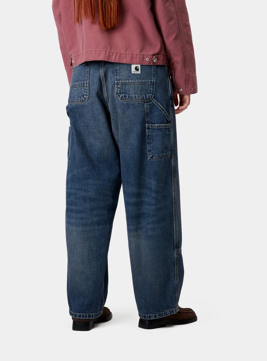 Carhartt WIP W' Brandon Double Knee Pant, Blue | Official Carhartt WIP W' Brandon Double Knee Pant, Blue | Official