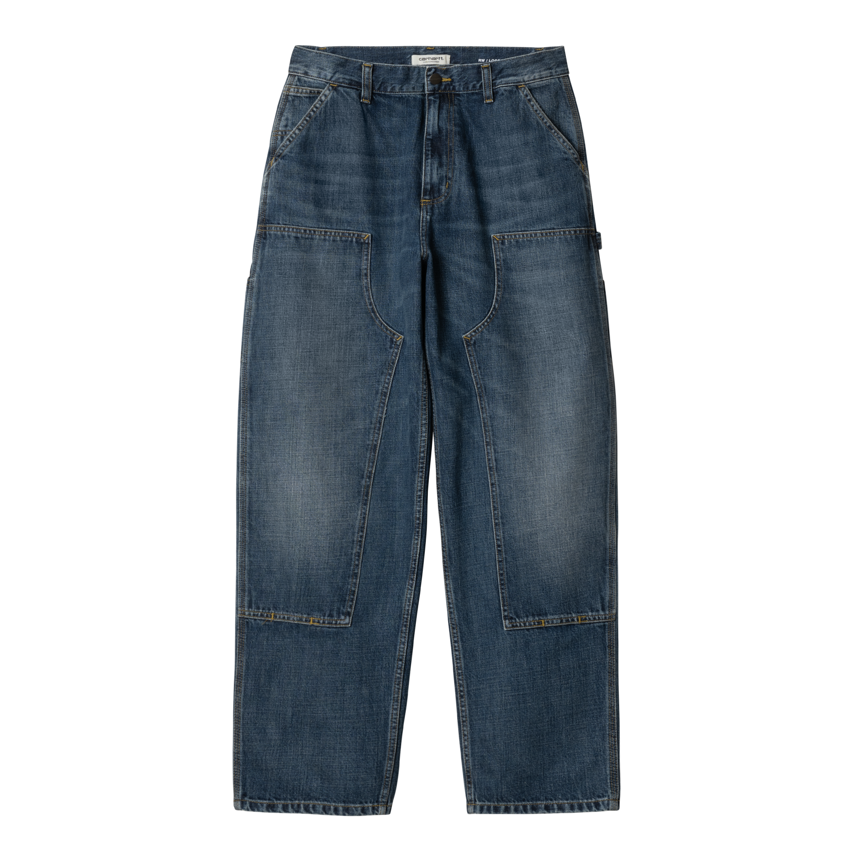 パンツ Carhartt WIP BRANDON PANT Blue rinsed M Carhartt WIP Women's Brandon Pant | Blue – Page Women's