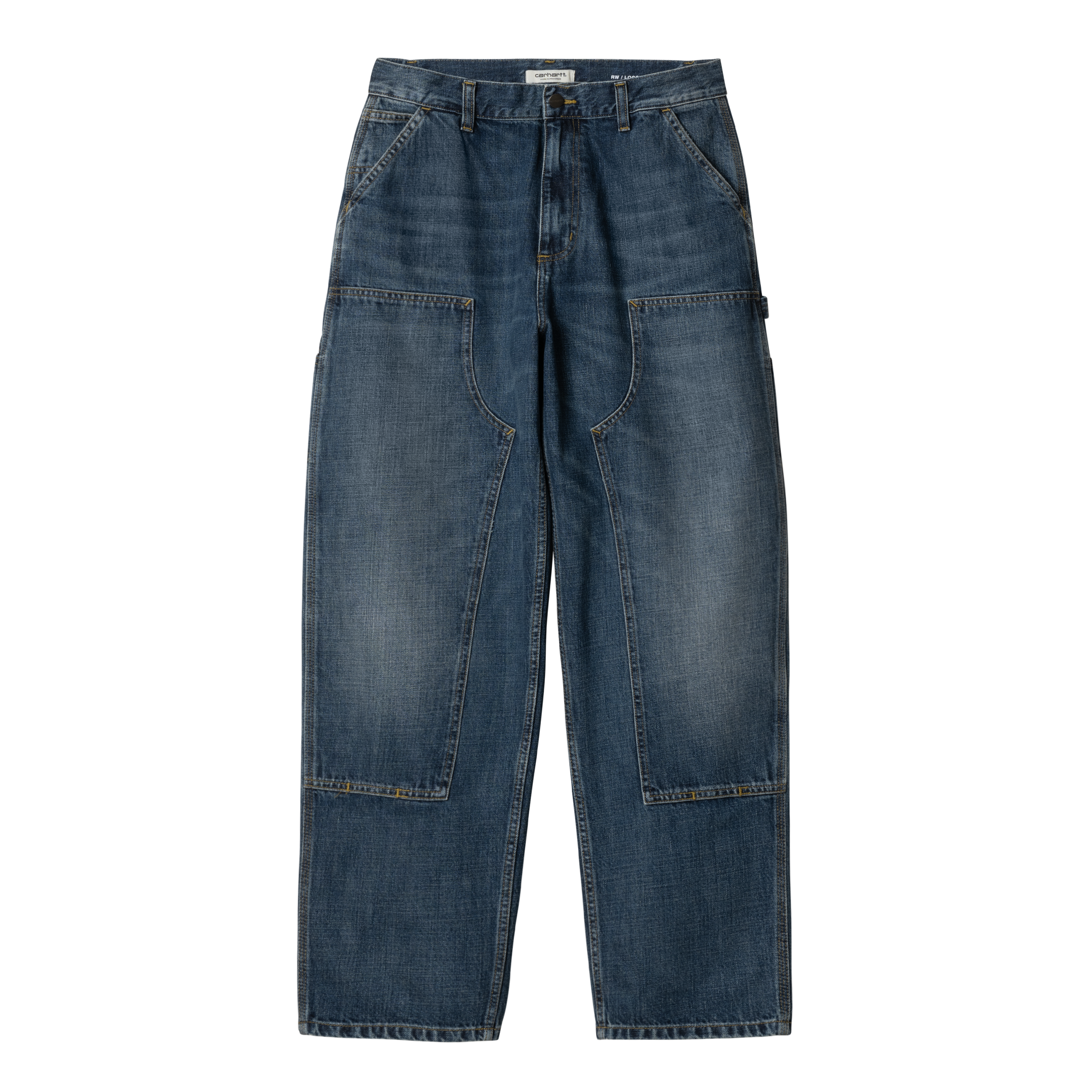 Carhartt WIP W' Brandon Double Knee Pant, Blue | Official Online Store