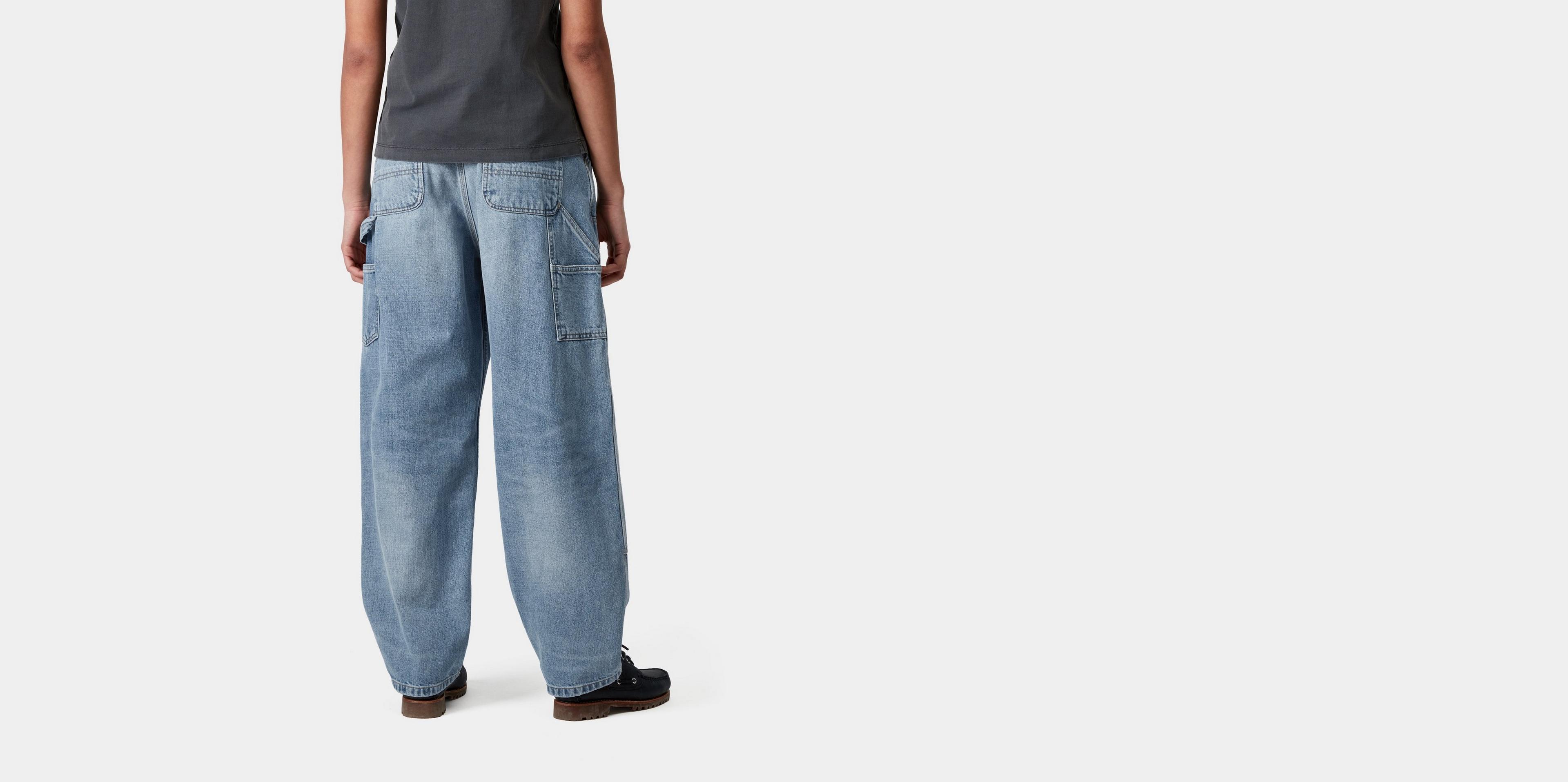 Carhartt WIP W' Brandon Double Knee Pant, Blue | Official Online Store