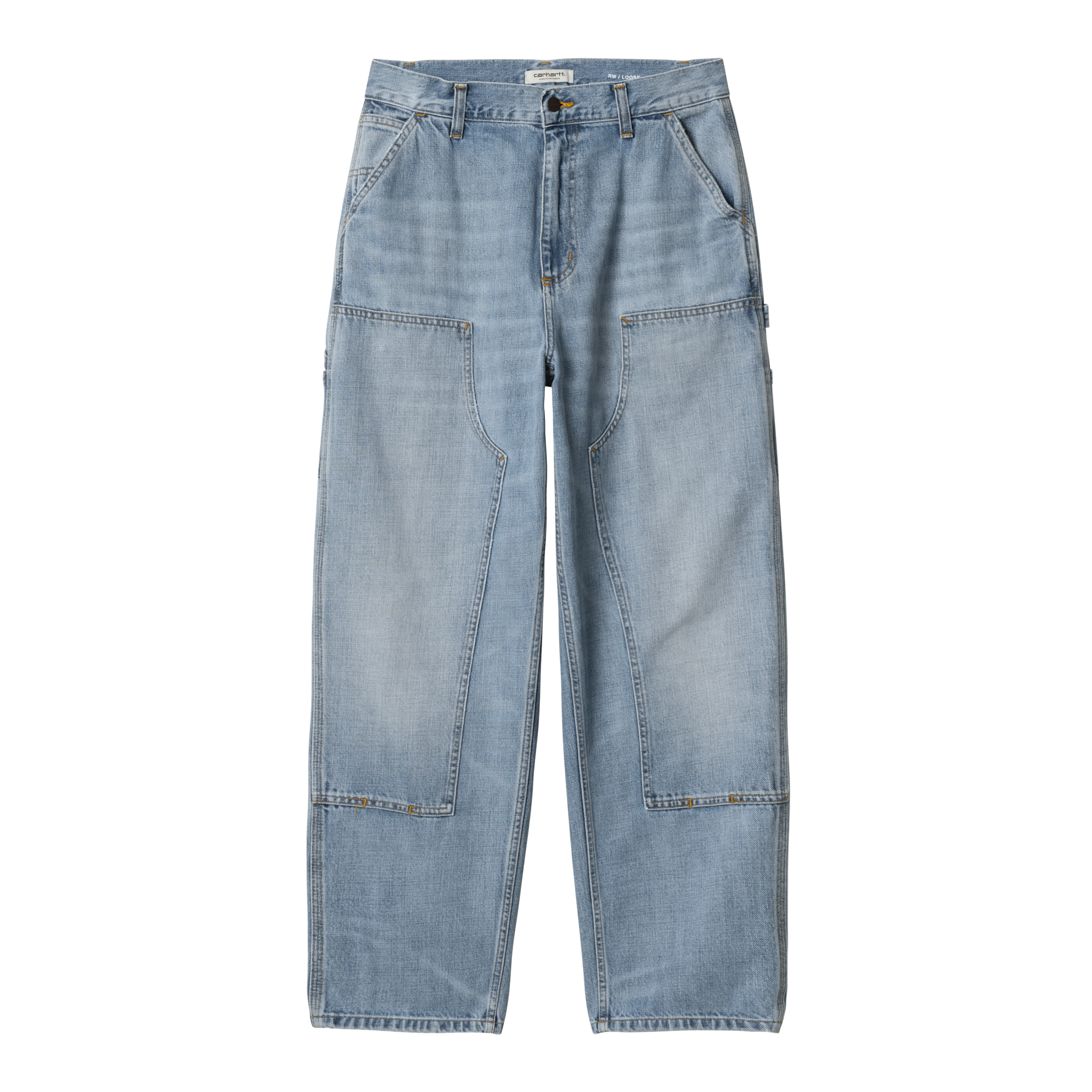 Carhartt WIP W' Brandon Double Knee Pant, Blue | Official Online Store