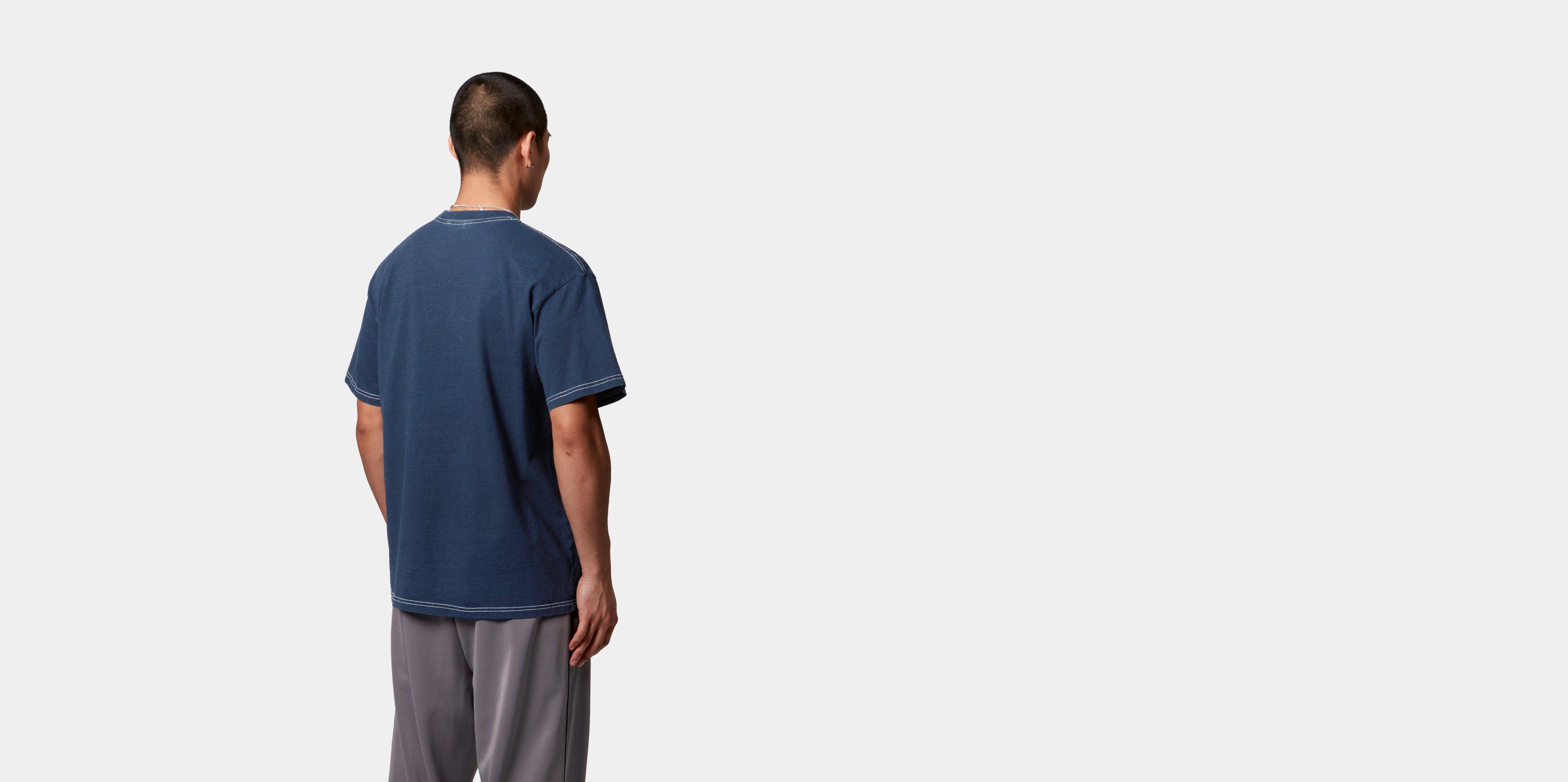Carhartt WIP S/S Ingo Pocket T-Shirt, Dark Blue | Official