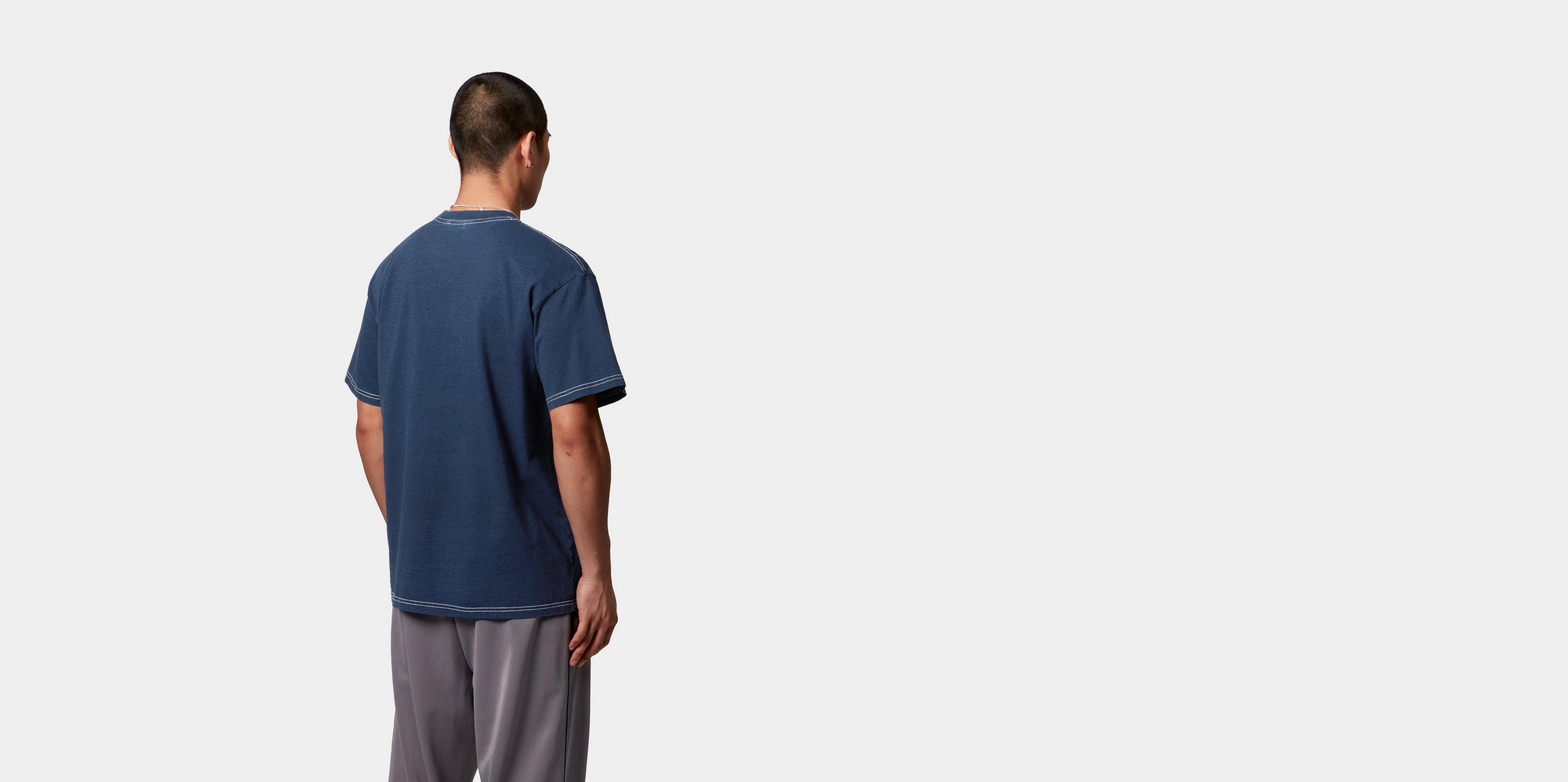 Tシャツ・カットソー CARHARTT S/S INGO POCKET T-SHIRT 5SA383 Carhartt WIP S/S Ingo Pocket T-Shirt, Dark Blue | Official