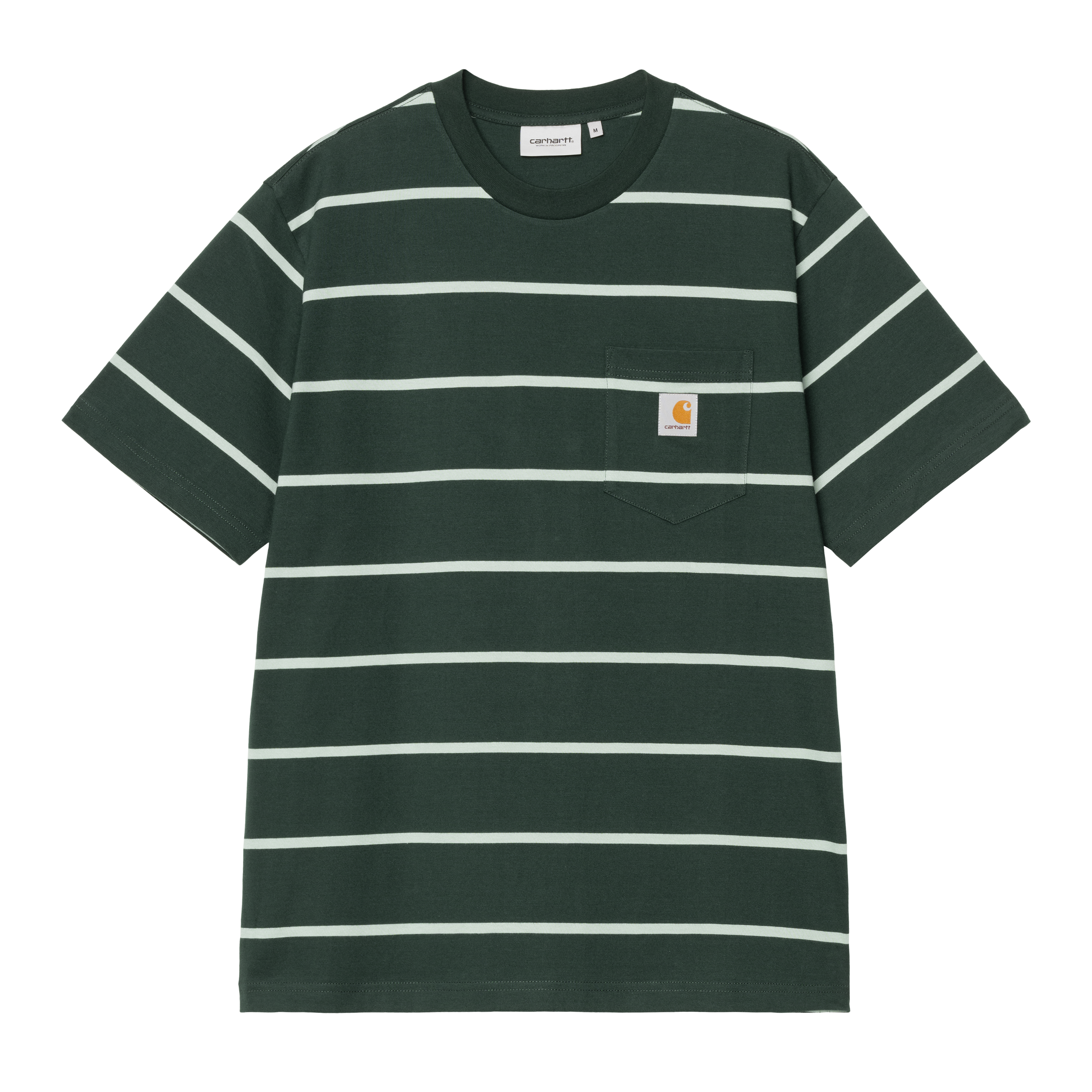 Carhartt WIP Short Sleeve Aiken Pocket T-Shirt in Green