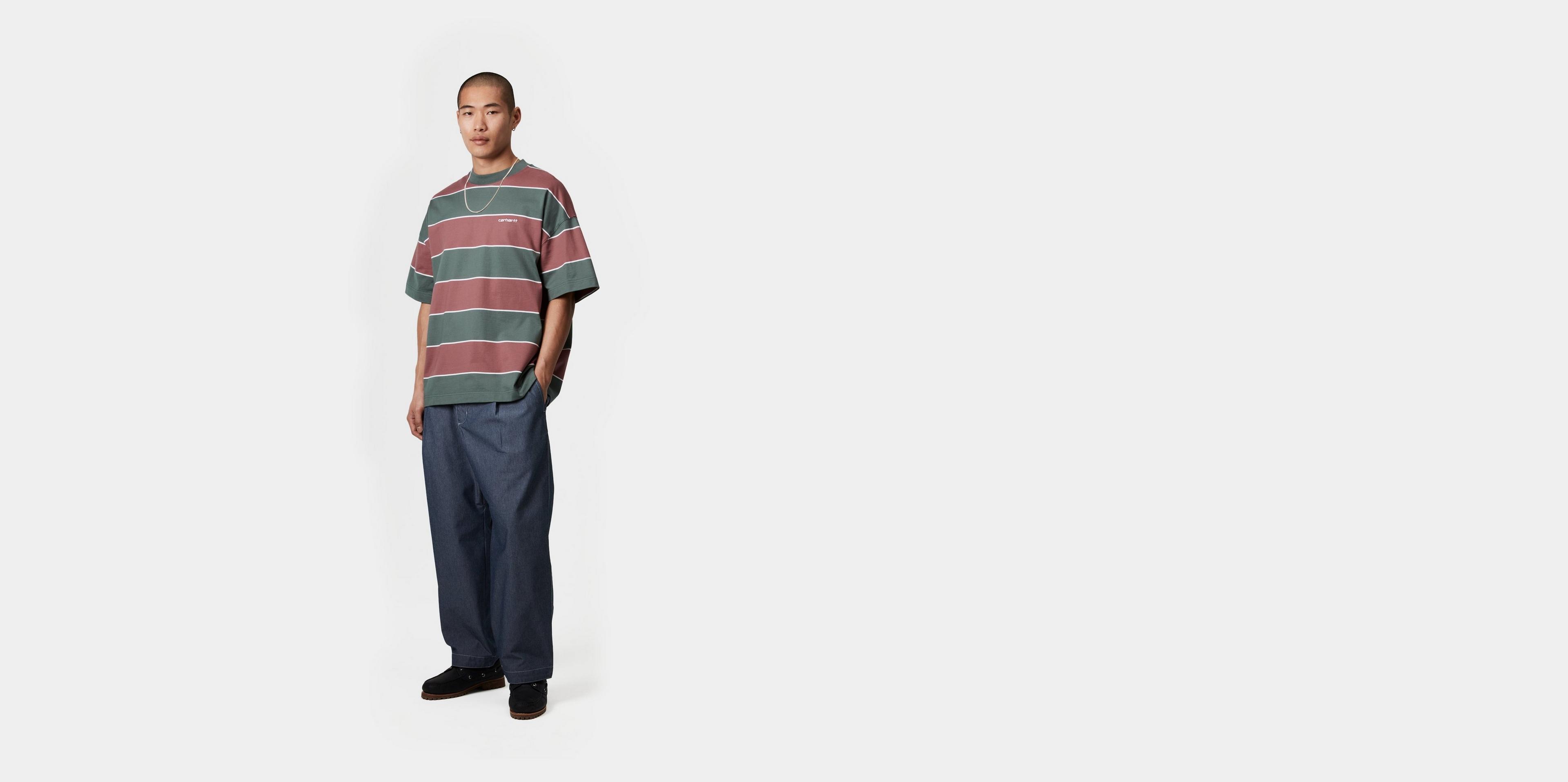 ★ドイツ発*carhartt WIP*新作*Quinby stripe Tシャツ/PINE★ carhartt-quinby-t-shirt-quinby