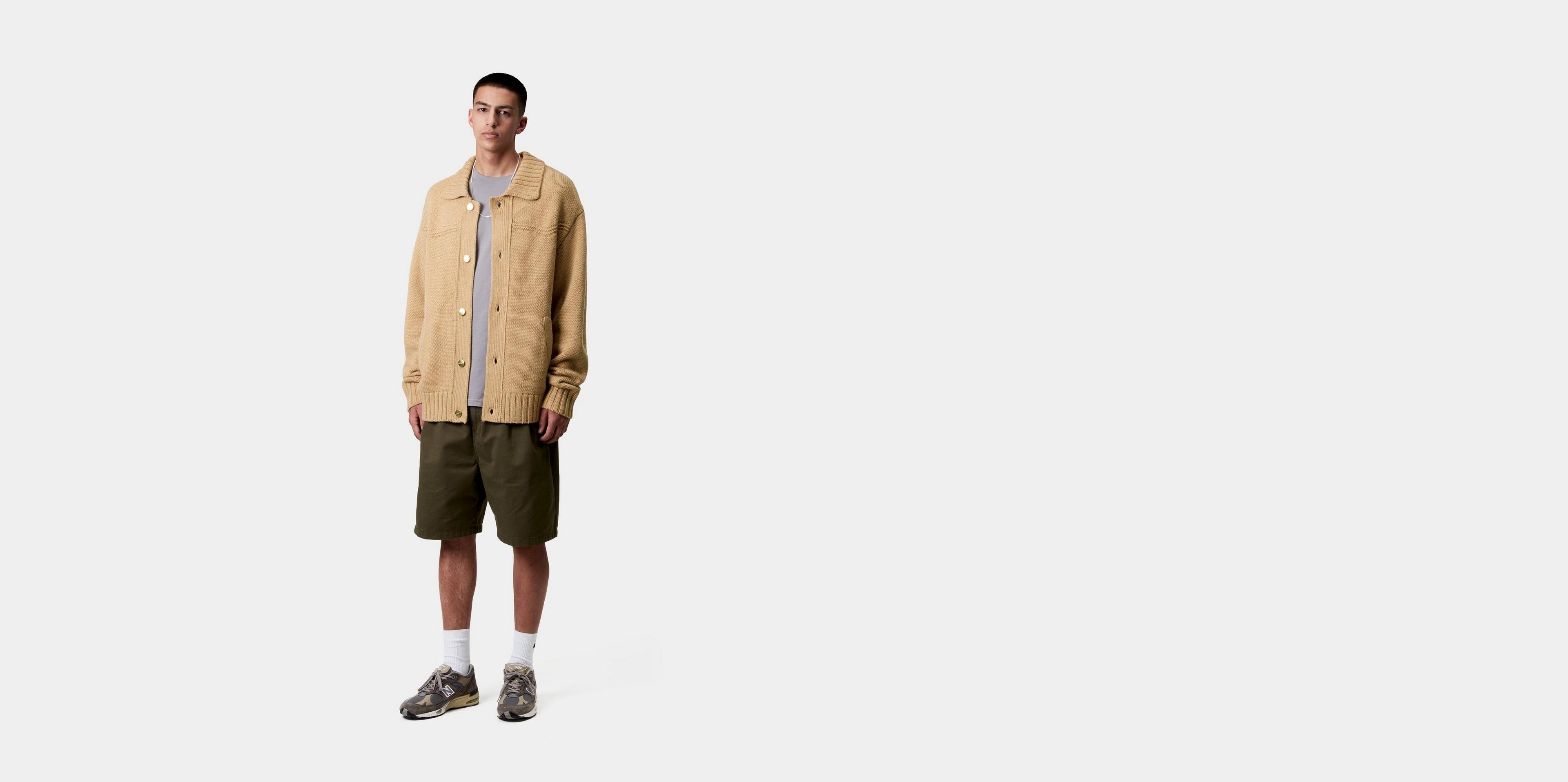 Carhartt WIP Santa Fe Cardigan, Dusty H Brown | Official