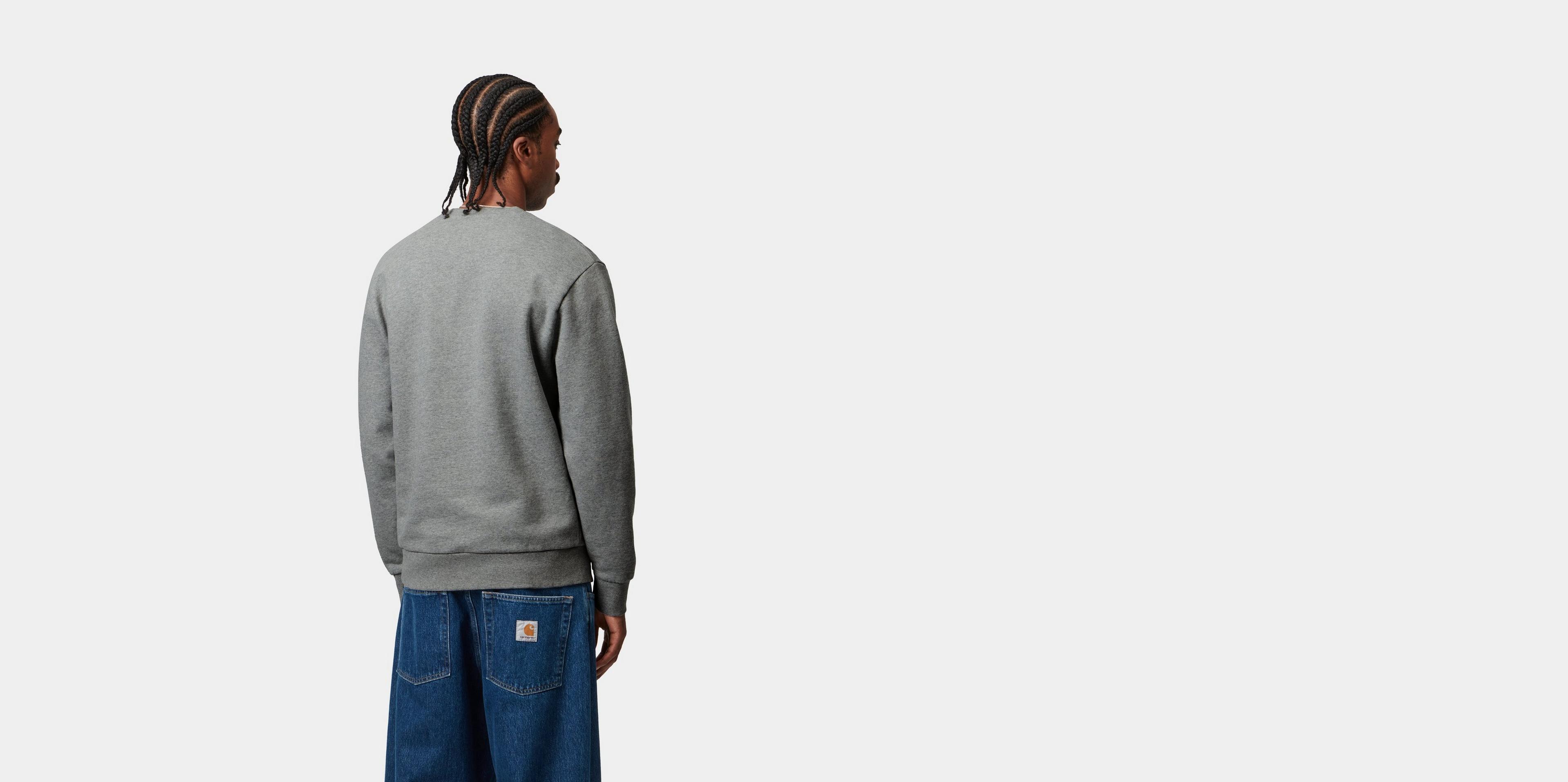 【関税込み】Carhartt \"Script Embroidery\" sweatshirt Carhartt WIP Script Embroidery Sweatshirt | Black / White