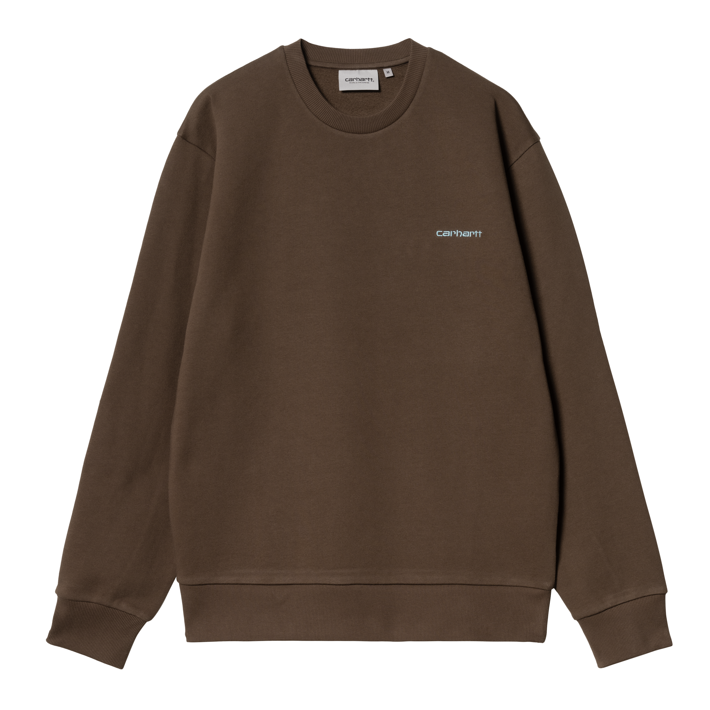 さらに100円引き◆CARHARTT◆SCRIPT LINKS SWEATER Carhartt WIP Half Zip American Script Sweater - Peanut