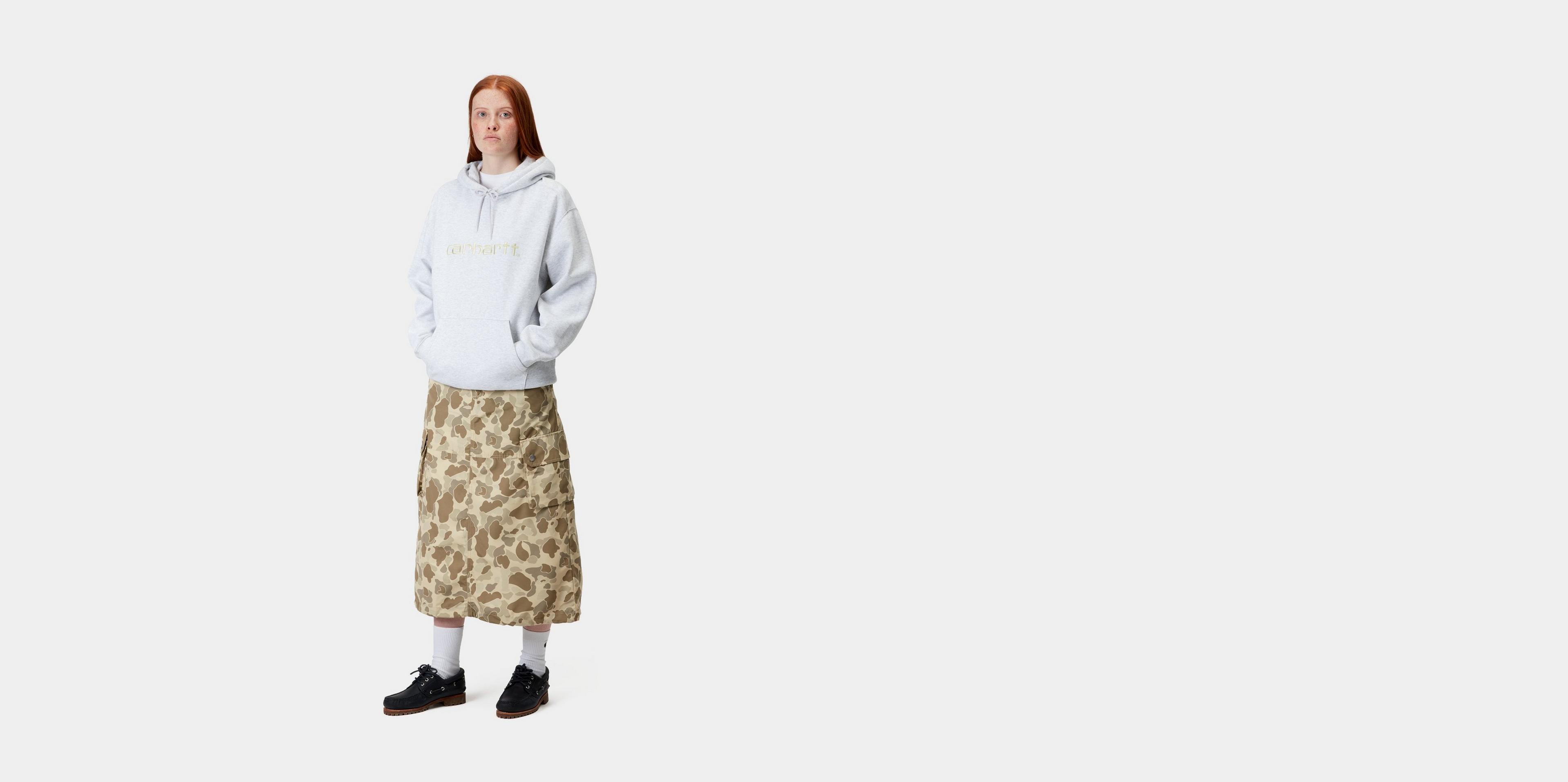 VIP【関税送料無料】希少 Carhartt Wip Camo Irwin skirt Carhartt WIP W' Irwin Skirt, Camo Duck, Desert | Official