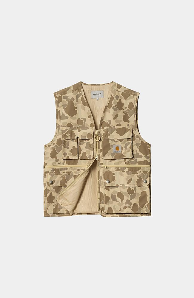 【関税&送料込】Carhartt Wip W Skyler Vest Camo Duck Desert Carhartt WIP Irwin Vest, Camo Duck, Desert | Official Online