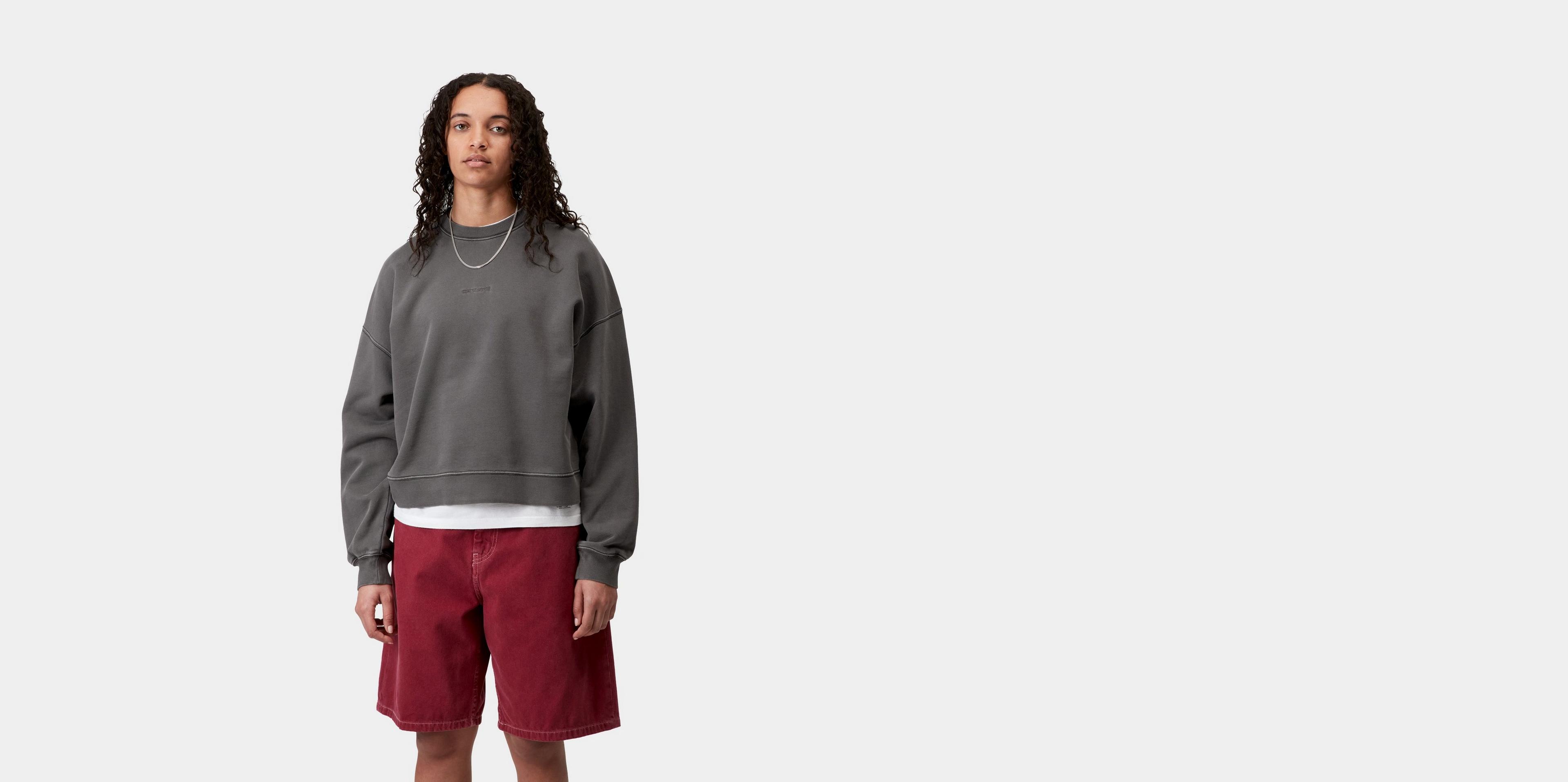 Carhartt WIP W' Benton Sweatshirt, Black | Official Online Store