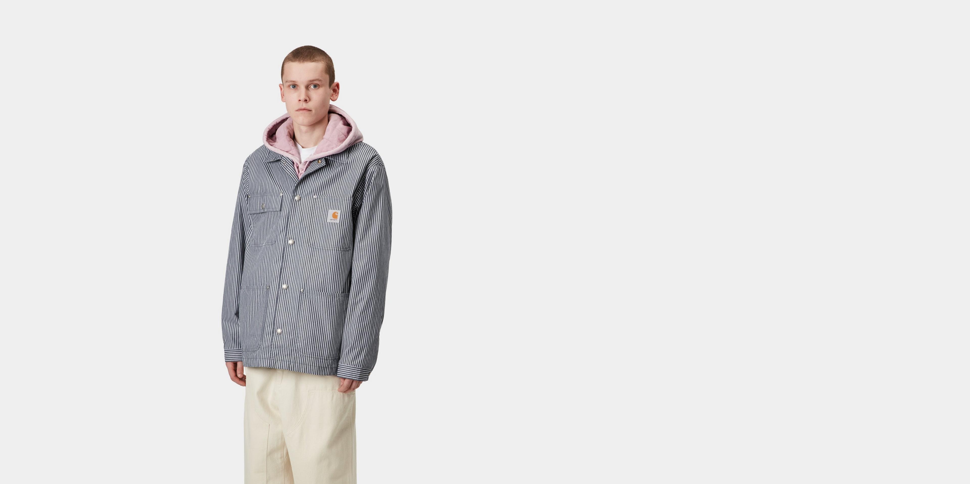 CARHARTT WIP Notus Coach striped cotton jacket ブルゾン Notus Coach striped cotton jacket CARHARTT WIP - Nugnes1920