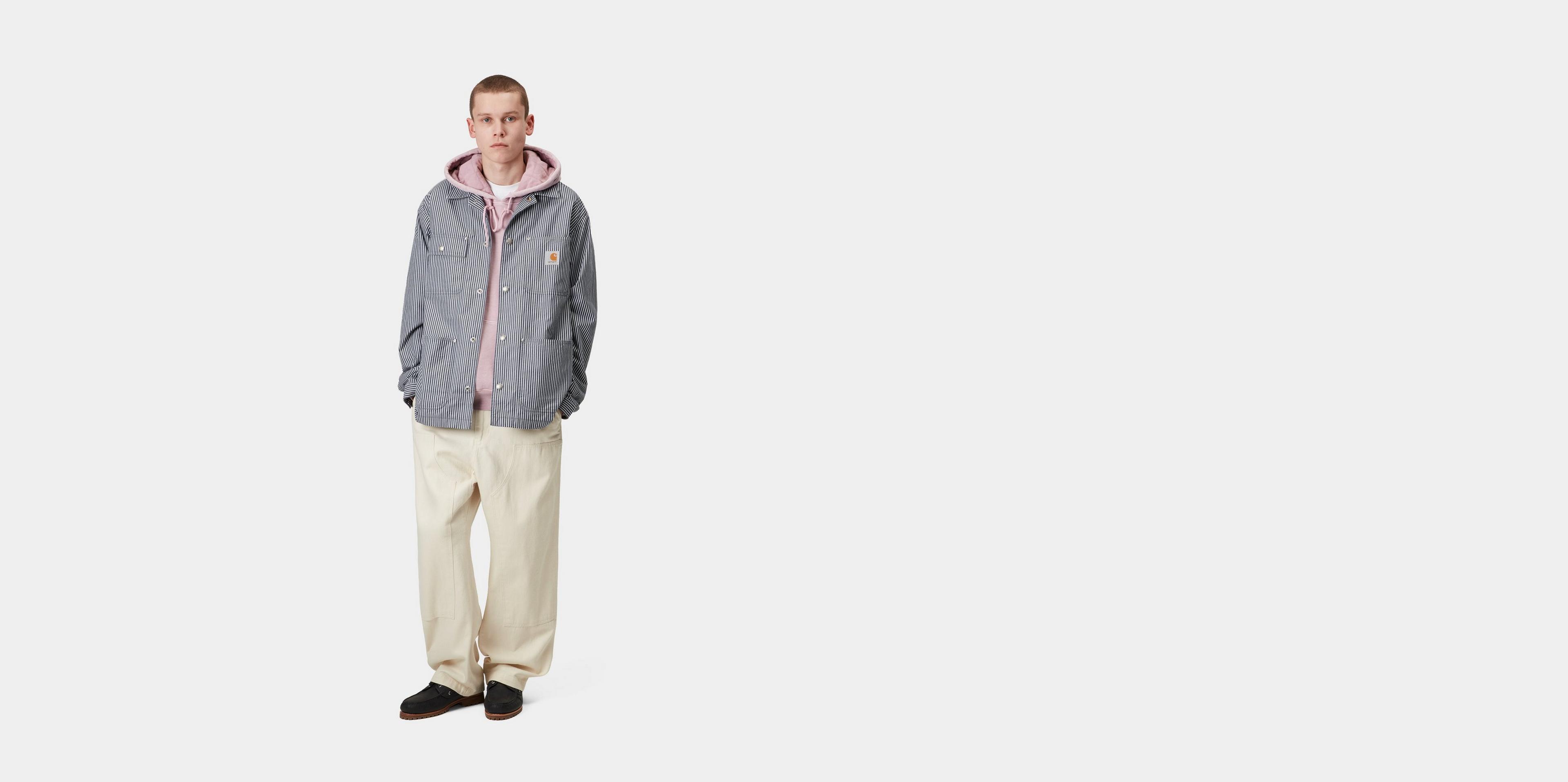 Carhartt WIP Notus Coach Jacket, Arvin Stripe, Space