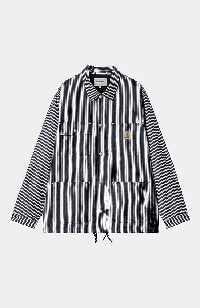 Carhartt WIP Notus Coach Jacket, Arvin Stripe, Space Carhartt WIP Notus Coach Jacket, Arvin Stripe, Space