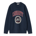 Carhartt WIP Library College Sweater, Ink | Official Online