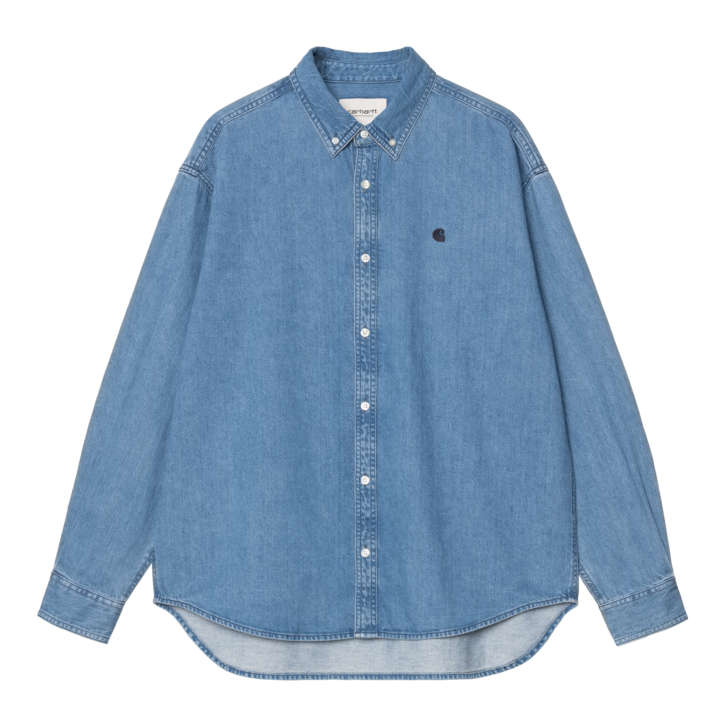 Carhartt S/S Lucas Shirt デニムシャツ Carhartt WIP L/S Lucas Shirt, Blue | Official Online Store