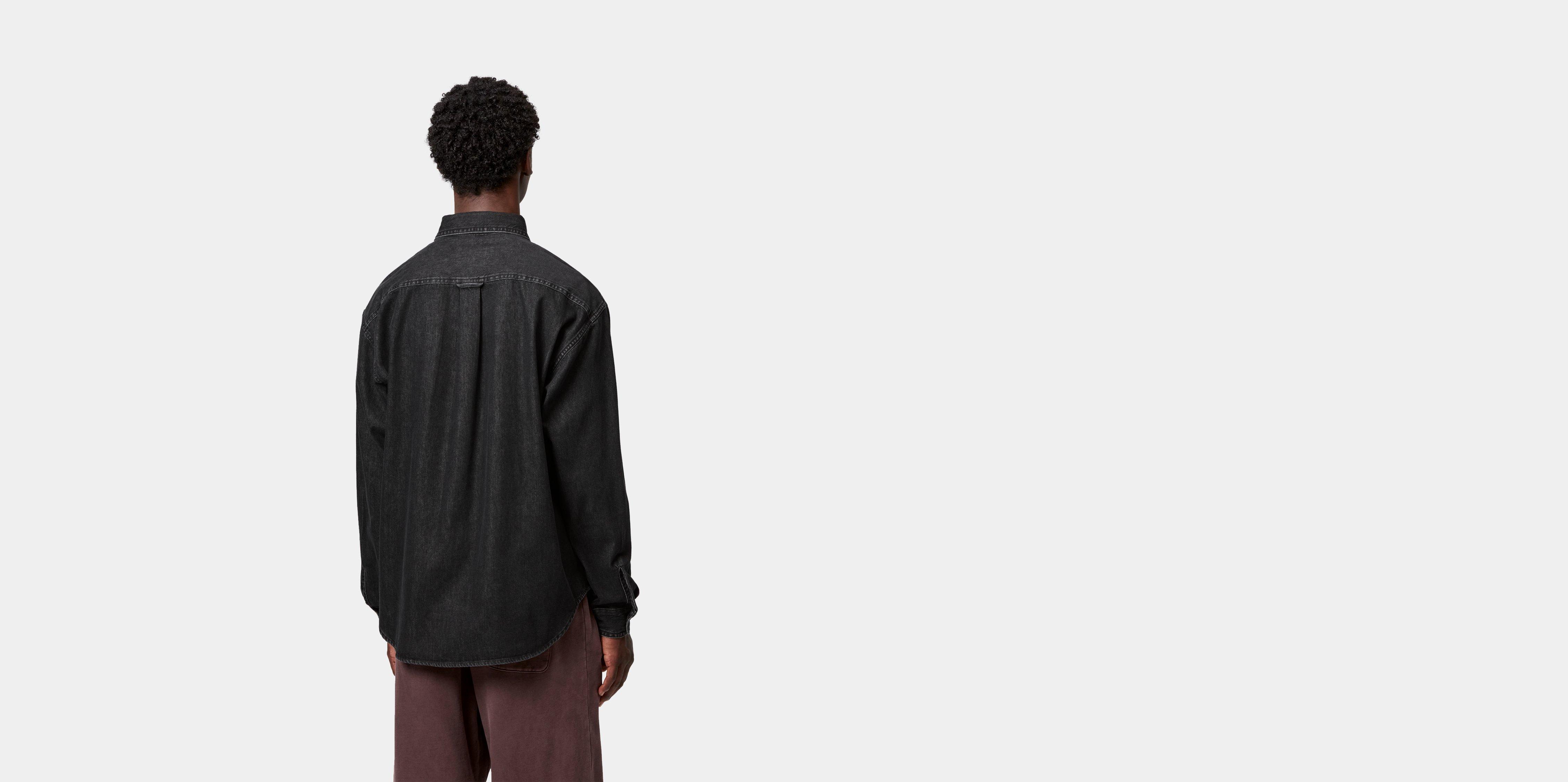 Carhartt WIP L/S Lucas Shirt, Black | Official Online Store