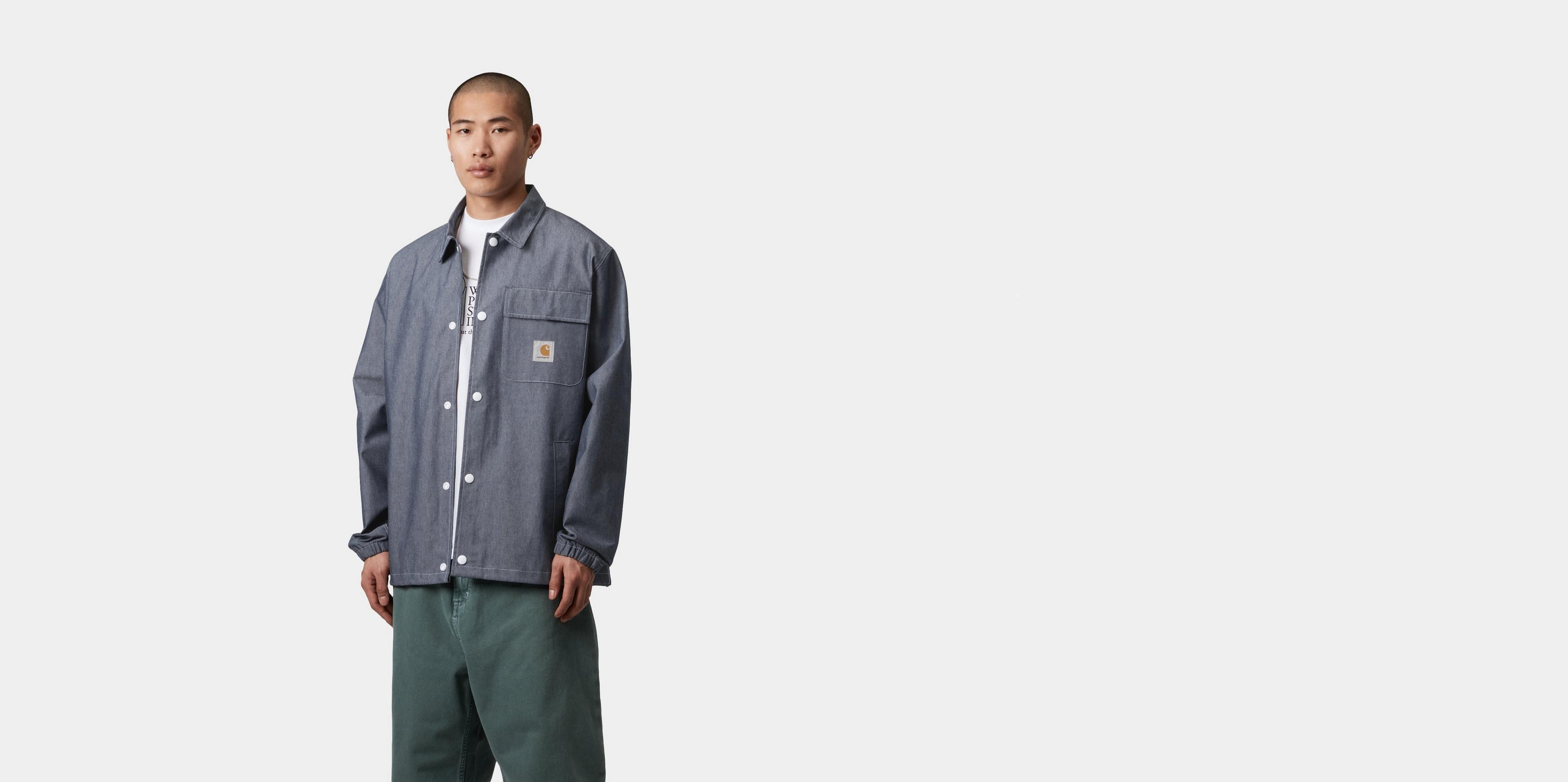 Carhartt WIP WATCH COACH JACKET Mサイズ Carhartt WIP Watch Coach Jacket - Black - Clothing from Fat