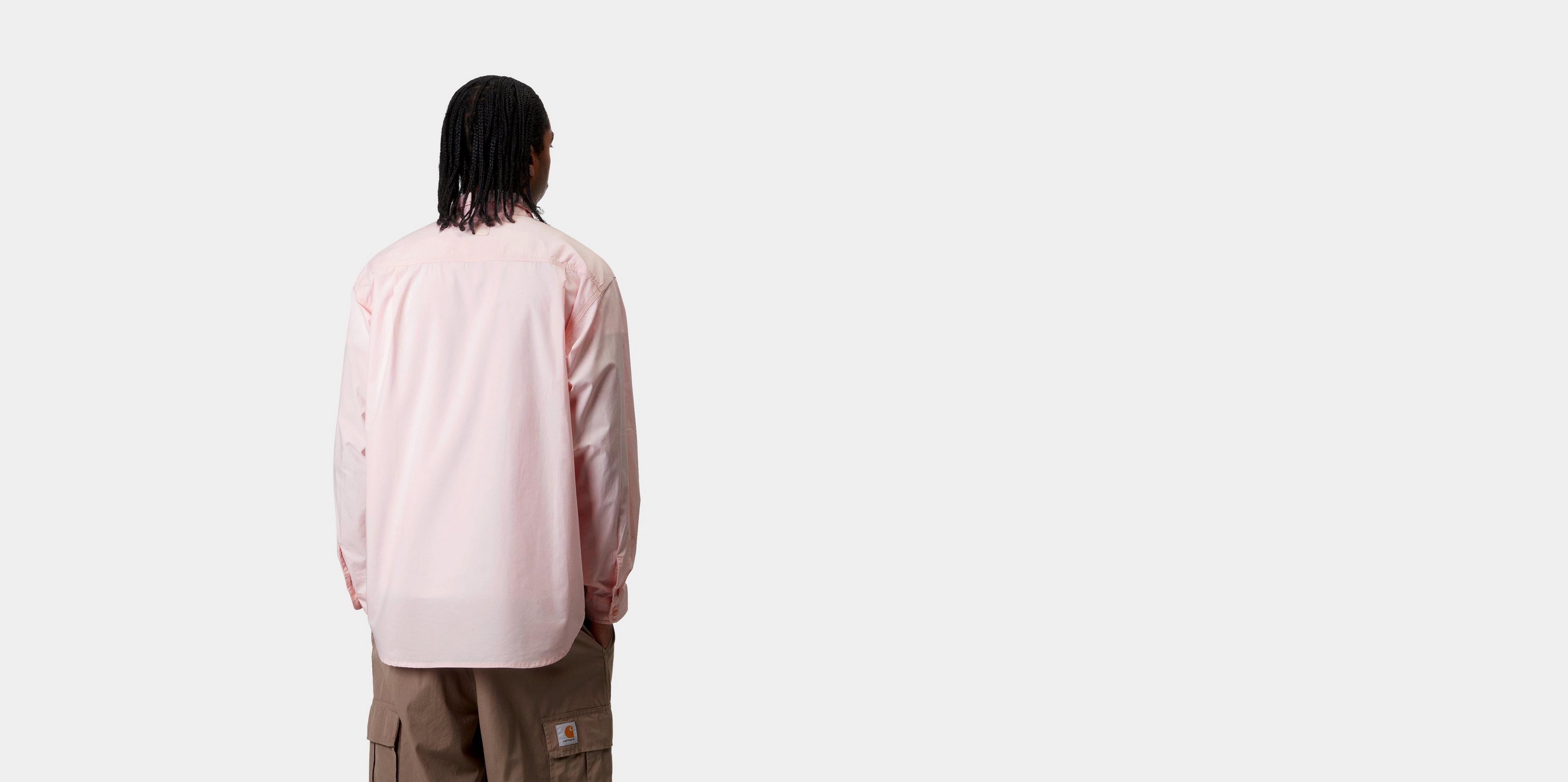 Carhartt WIP L/S Irwin Shirt, Air Pink | Official Online Store