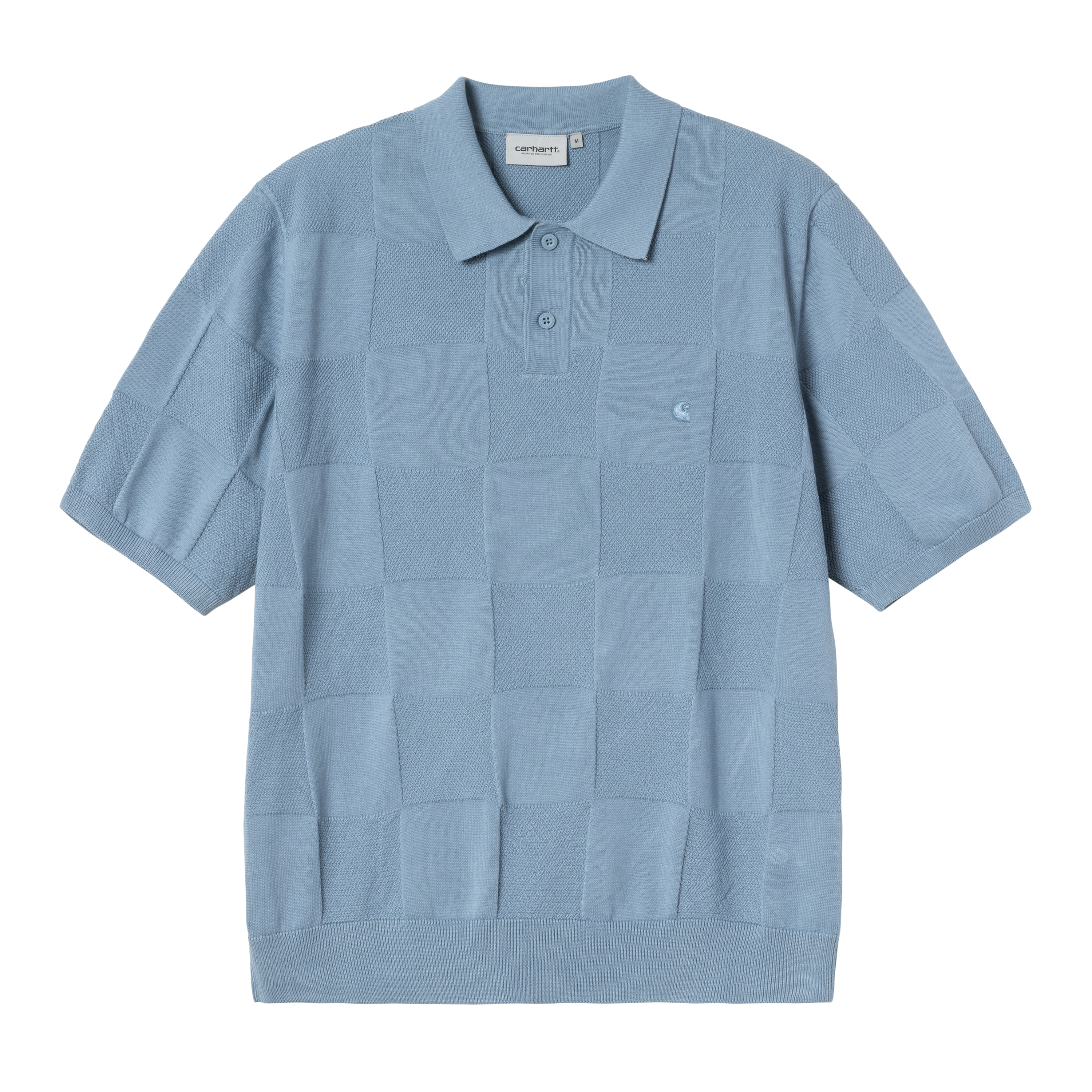 Carhartt WIP Checker Polo | Black – Page Checker Polo